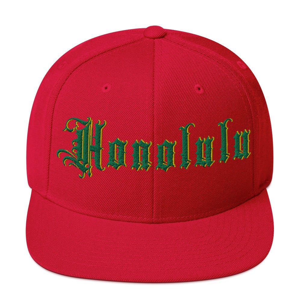 Honolulu Snapback Hat - Elevaleaf -