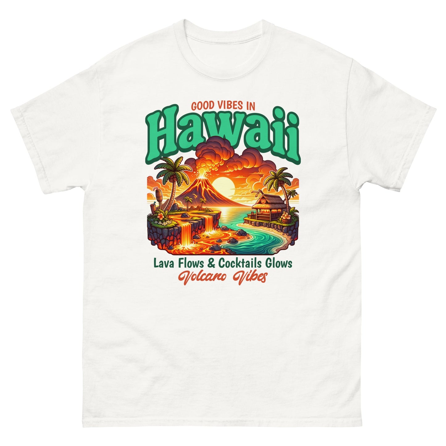 volcano vibes Men's classic tee - Elevaleaf -