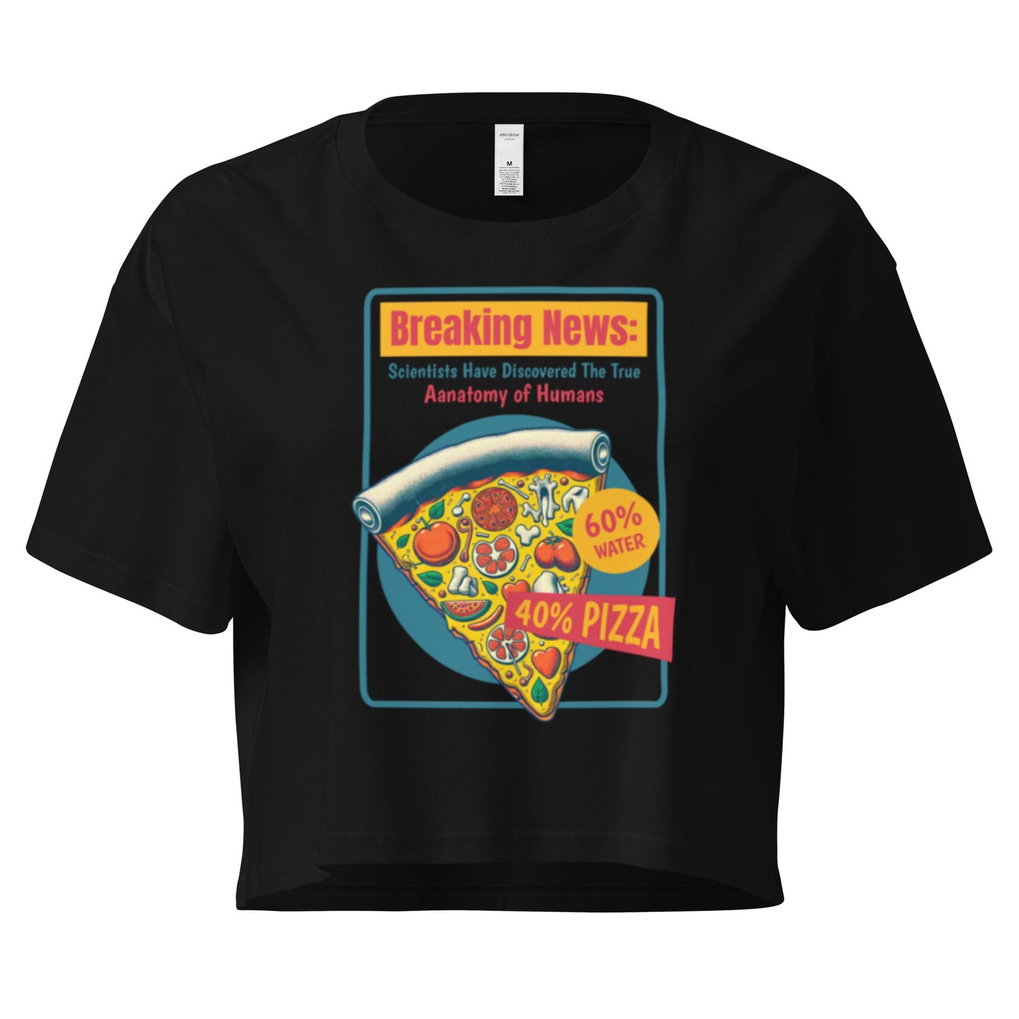 Anatomy of humans Women’s crop top - Elevaleaf - 