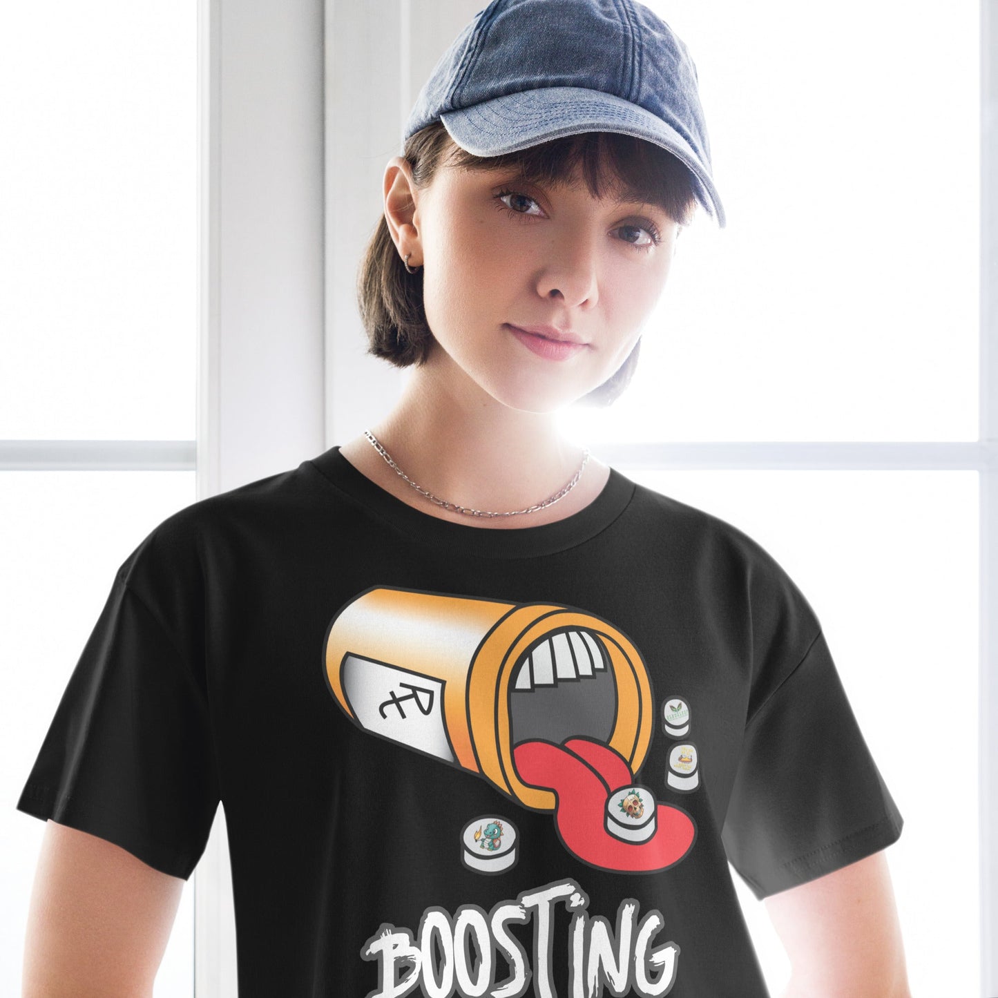 Boosting Women’s crop top - Elevaleaf - 