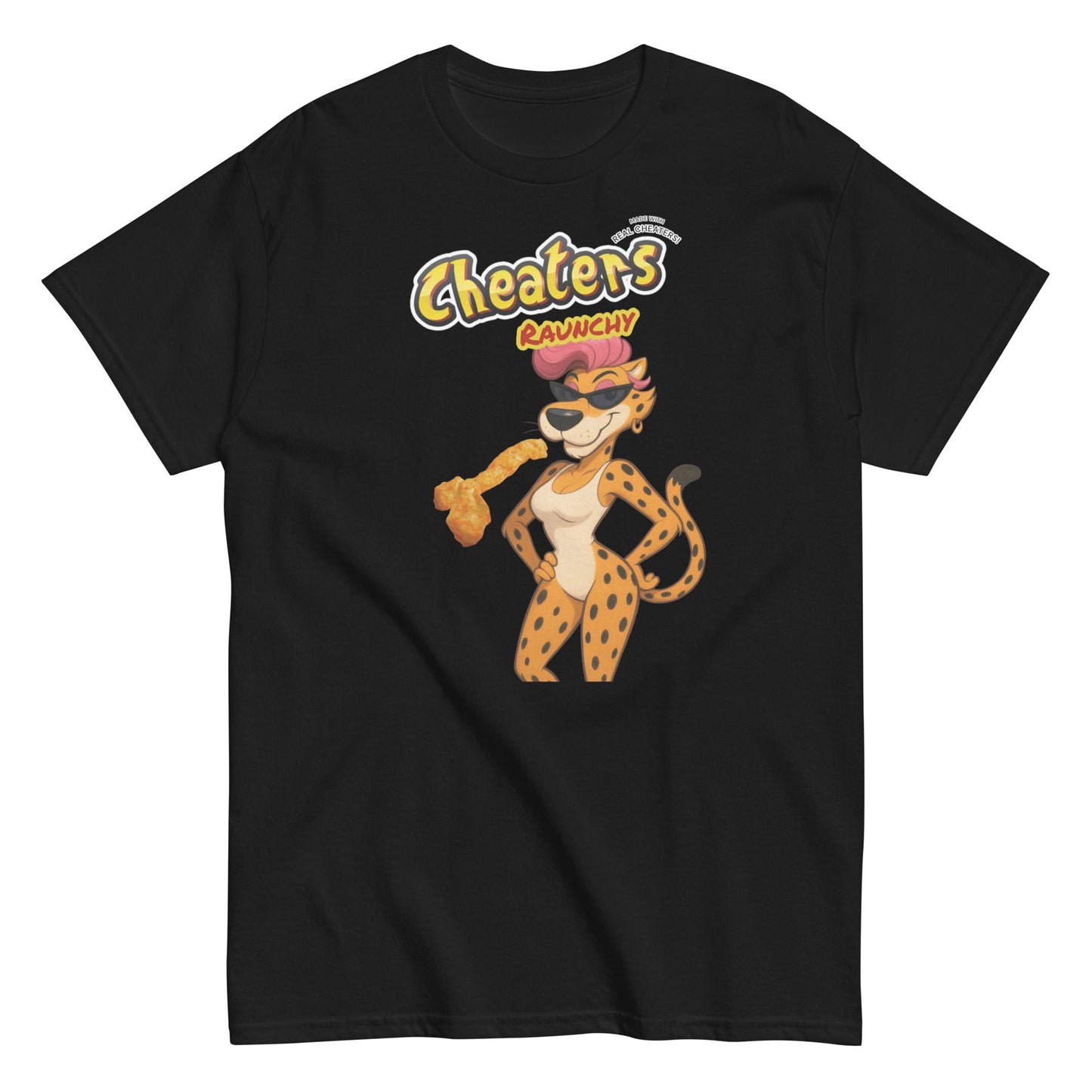 Cheaters Mens classic tee - Elevaleaf - 