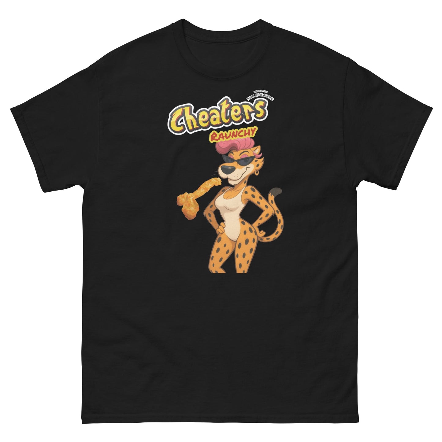 Cheaters Mens classic tee - Elevaleaf - 