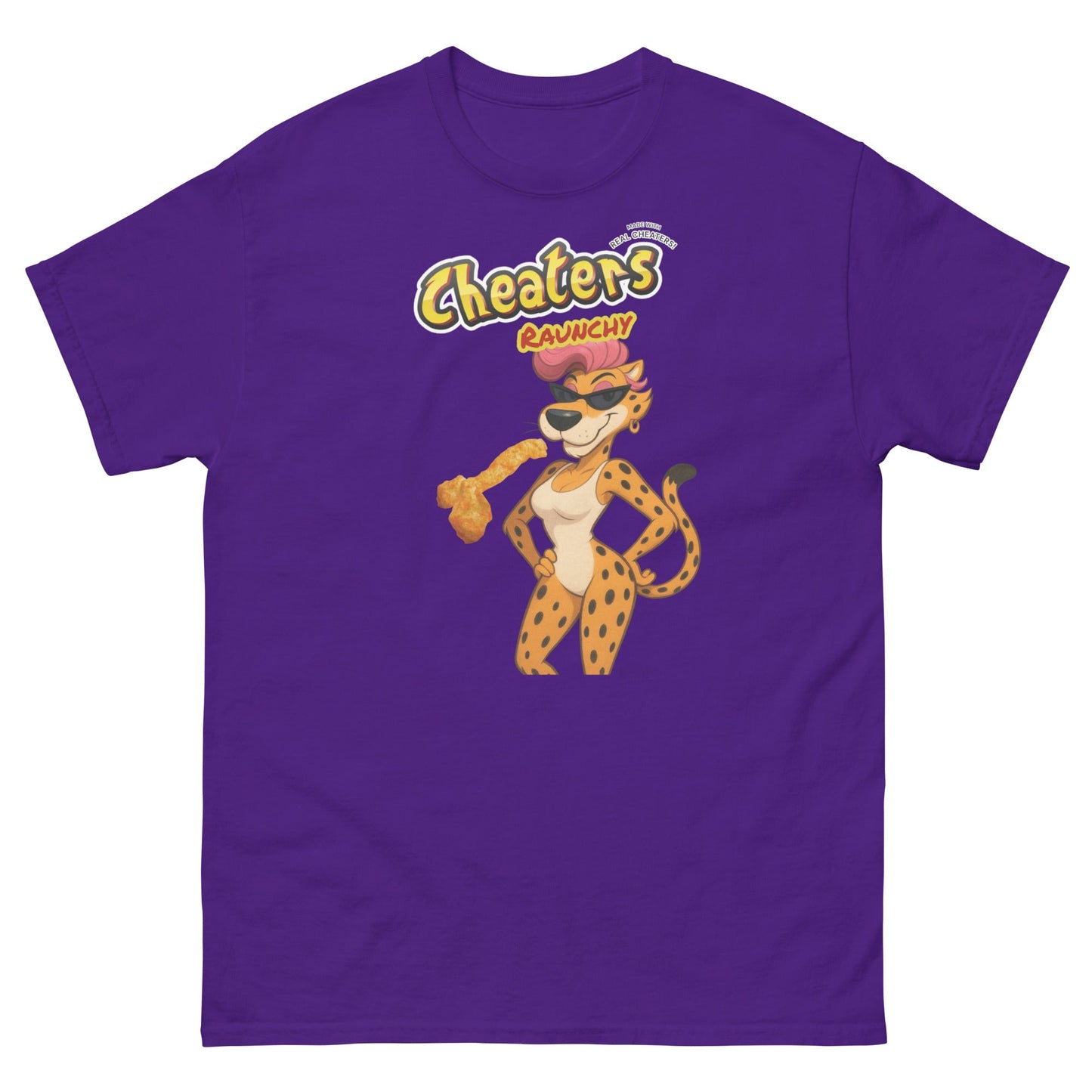 Cheaters Mens classic tee - Elevaleaf - 