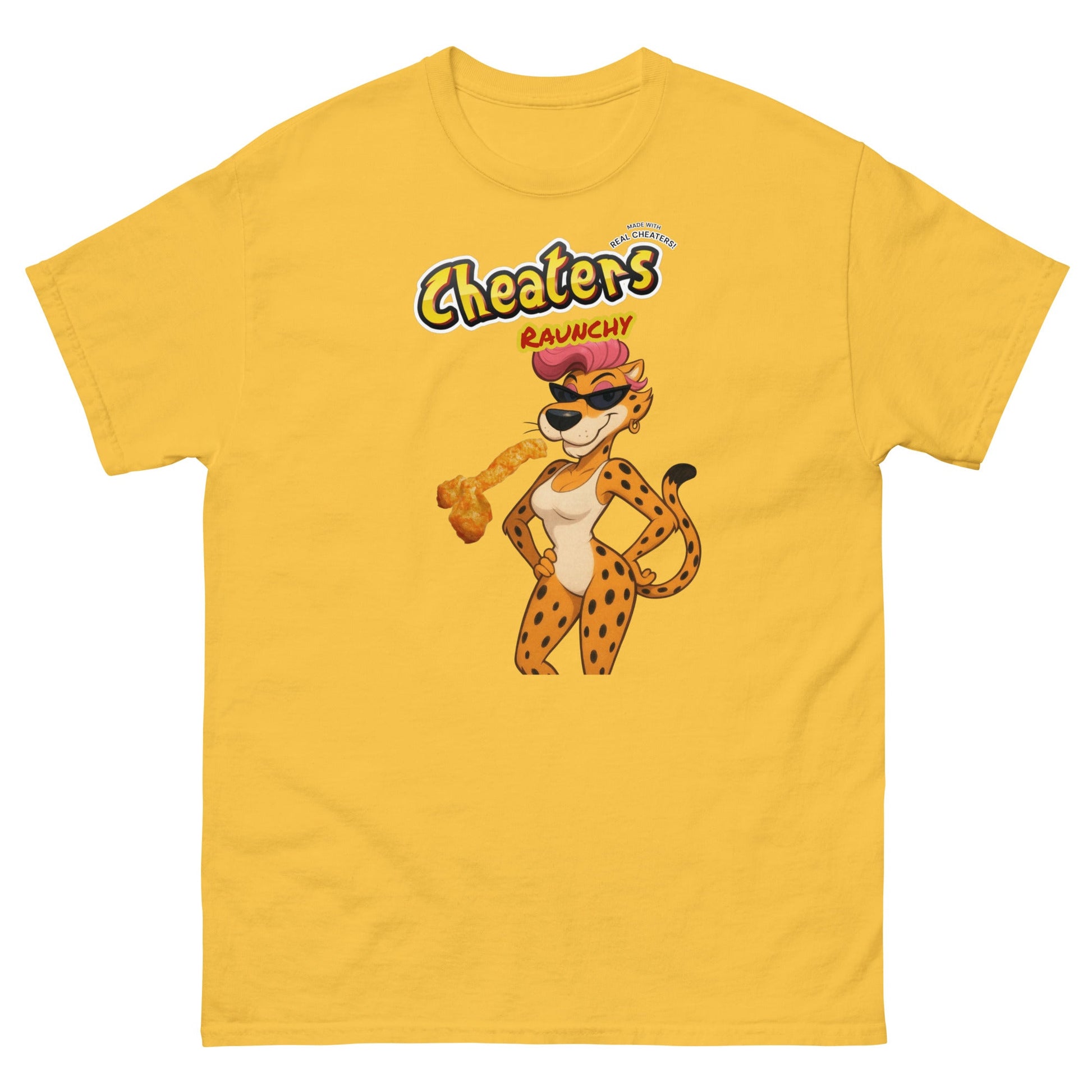 Cheaters Mens classic tee - Elevaleaf - 