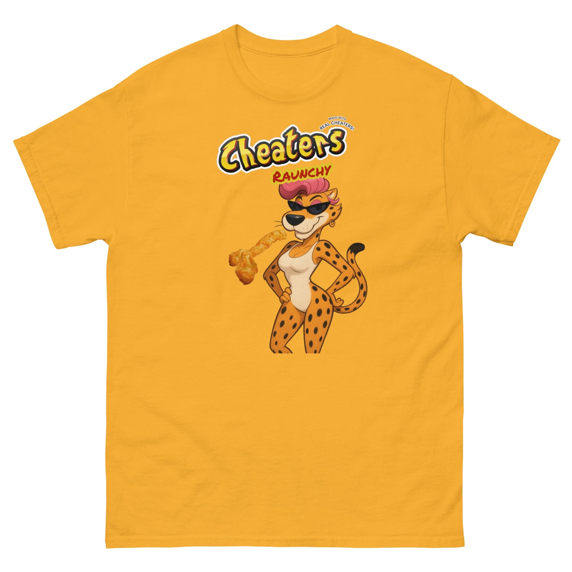 Cheaters Mens classic tee - Elevaleaf - 