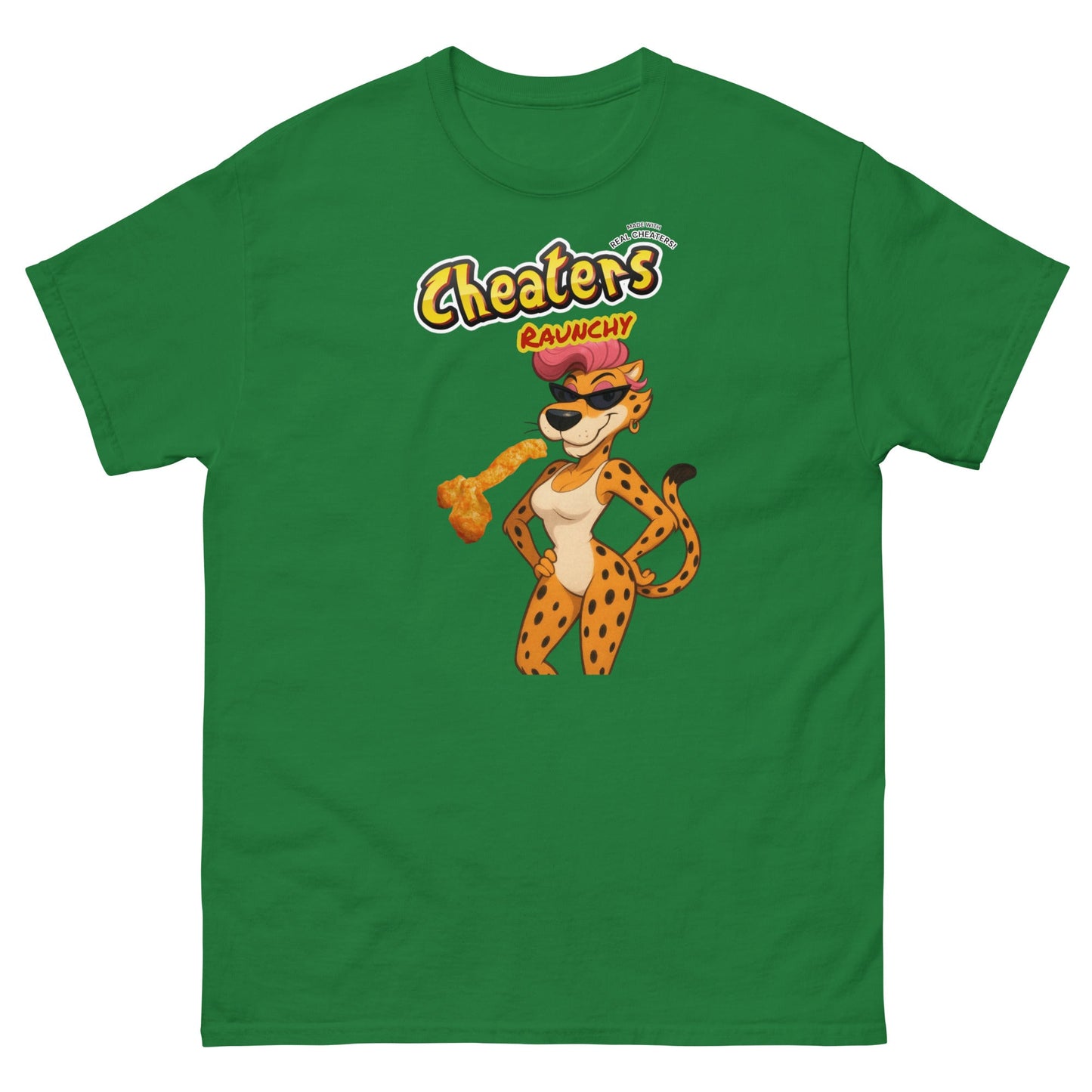 Cheaters Mens classic tee - Elevaleaf - 