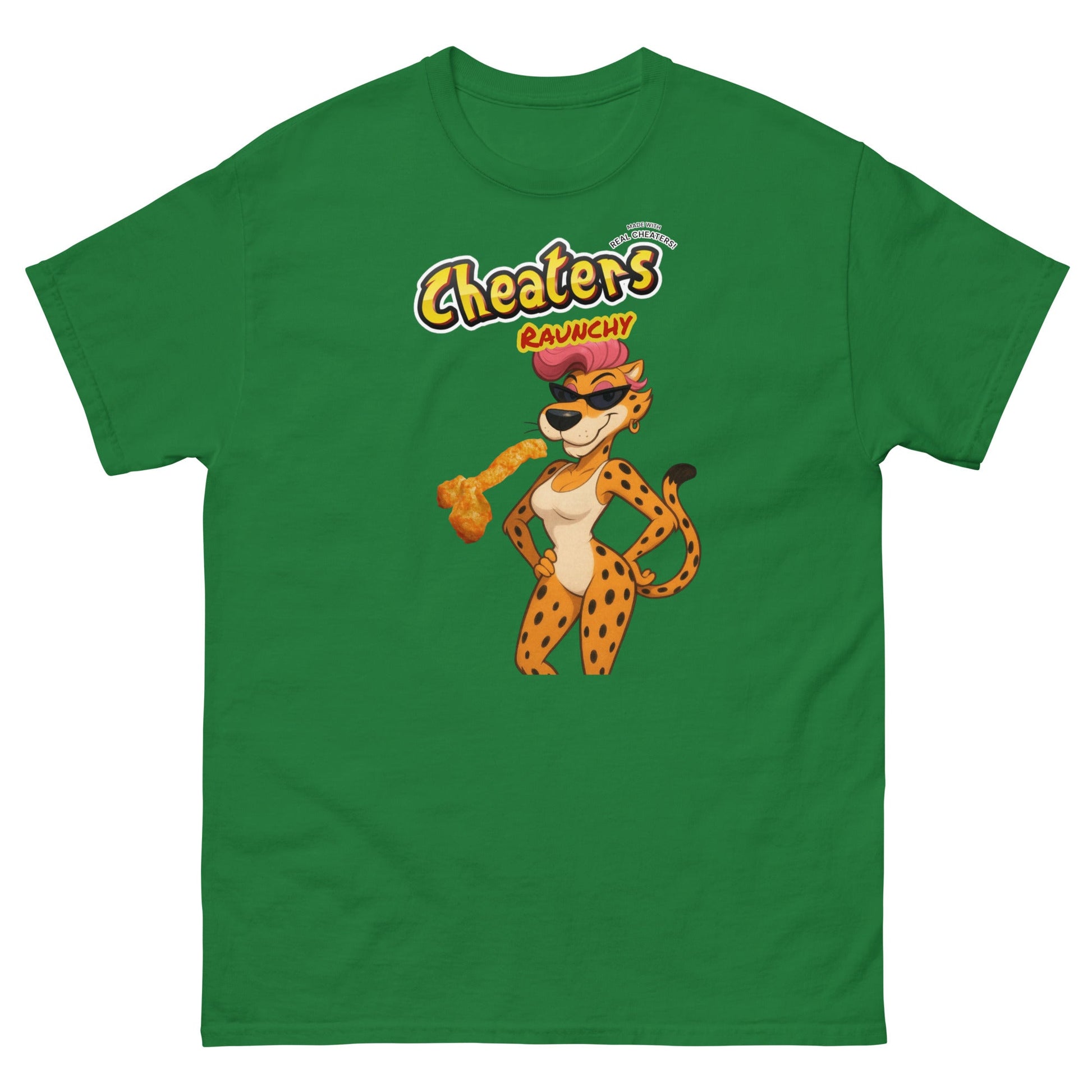 Cheaters Mens classic tee - Elevaleaf - 