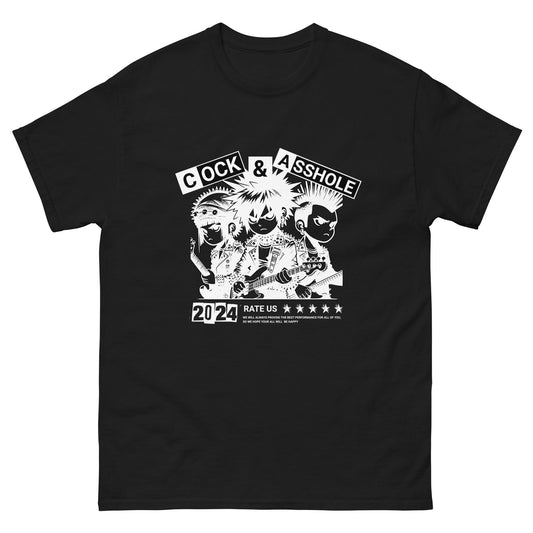 Cock & Asshole(Black)Men's classic tee - Elevaleaf -