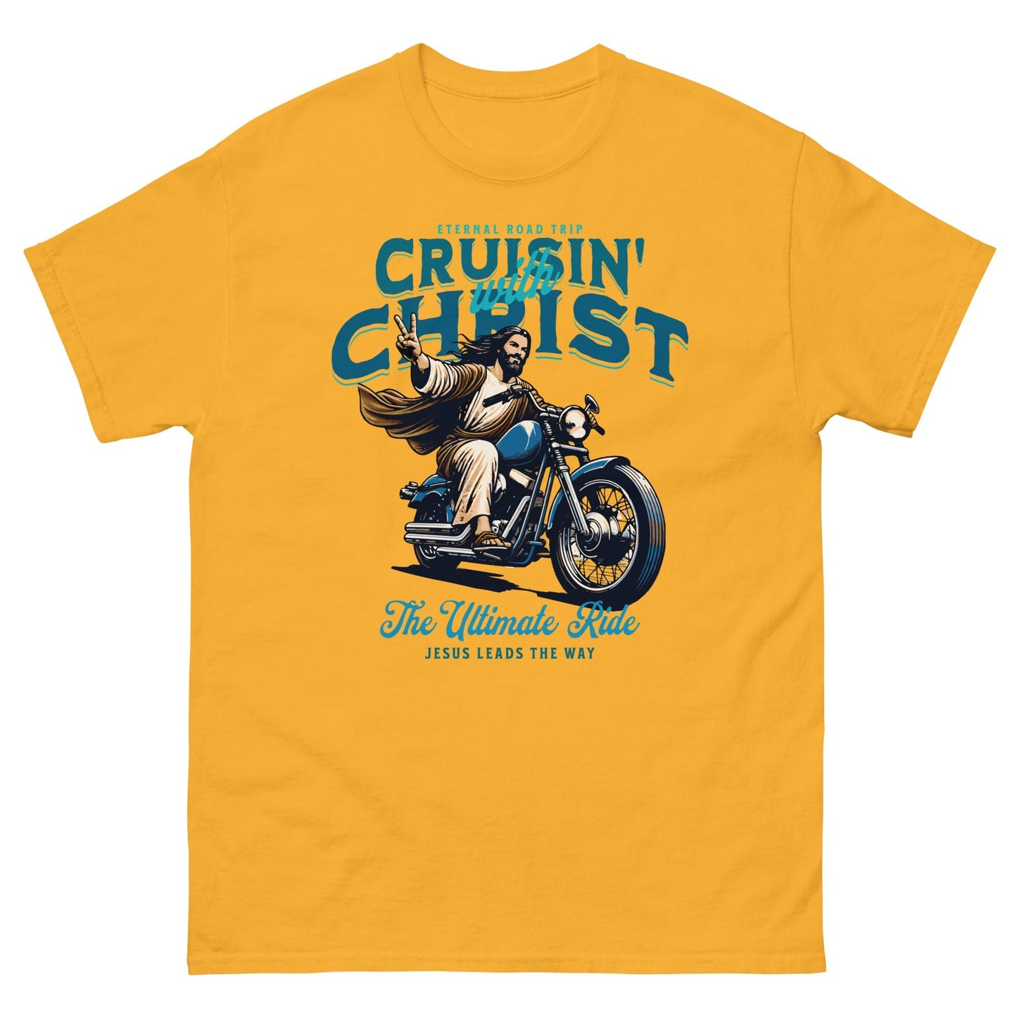 Cruisin' With Christ Men's classic tee - Elevaleaf -