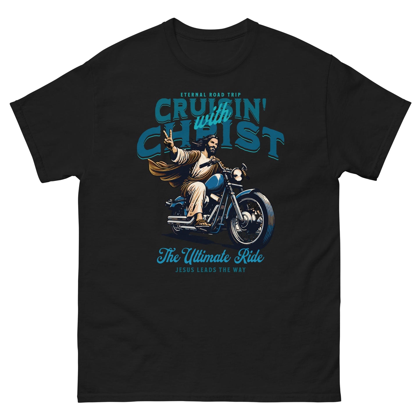 Cruisin' With Christ Men's classic tee - Elevaleaf -
