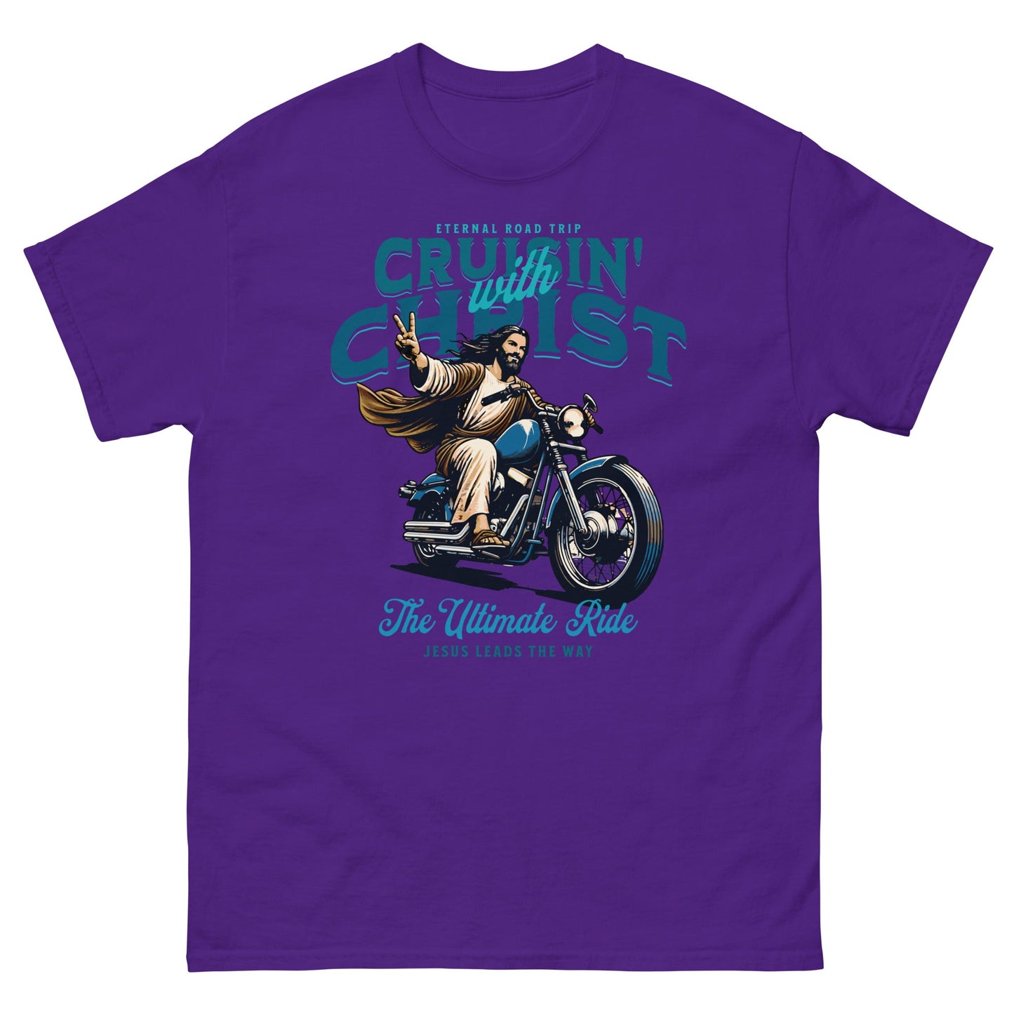 Cruisin' With Christ Men's classic tee - Elevaleaf -