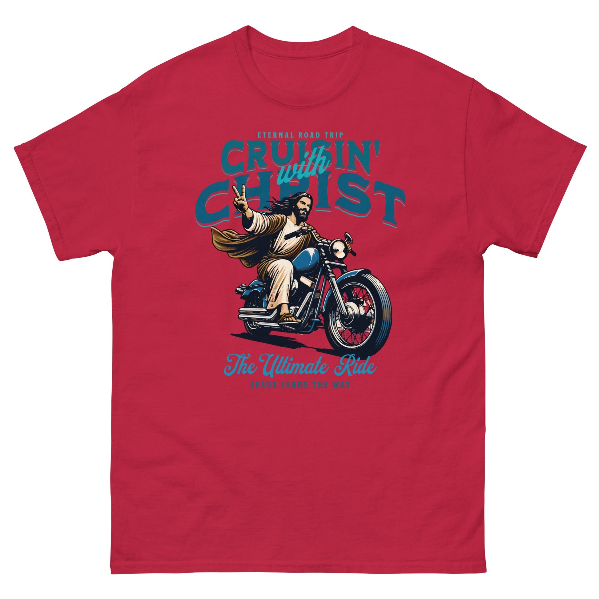 Cruisin' With Christ Men's classic tee - Elevaleaf -