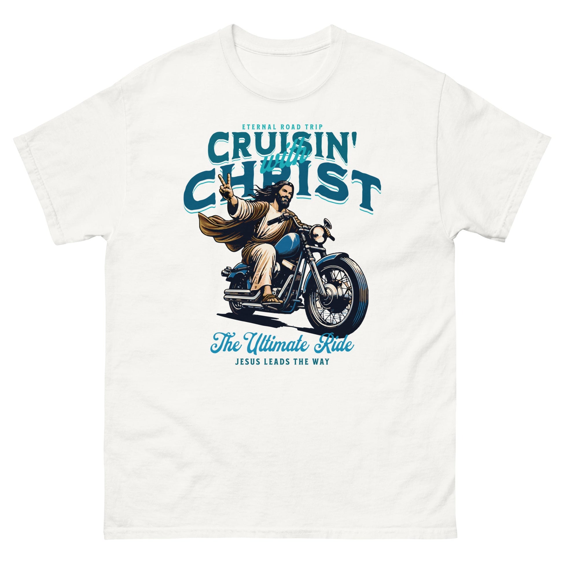Cruisin' With Christ Men's classic tee - Elevaleaf -