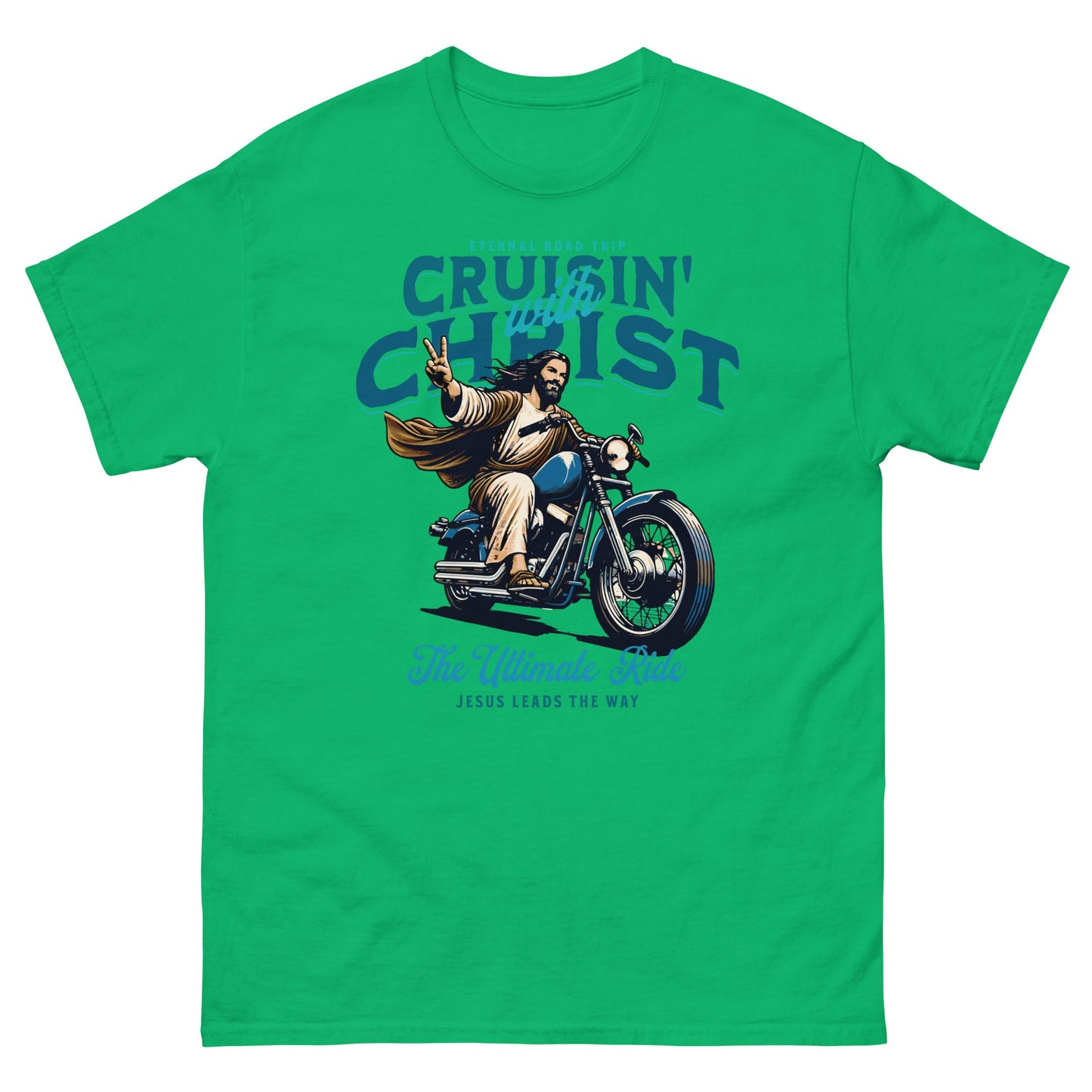 Cruisin' With Christ Men's classic tee - Elevaleaf -