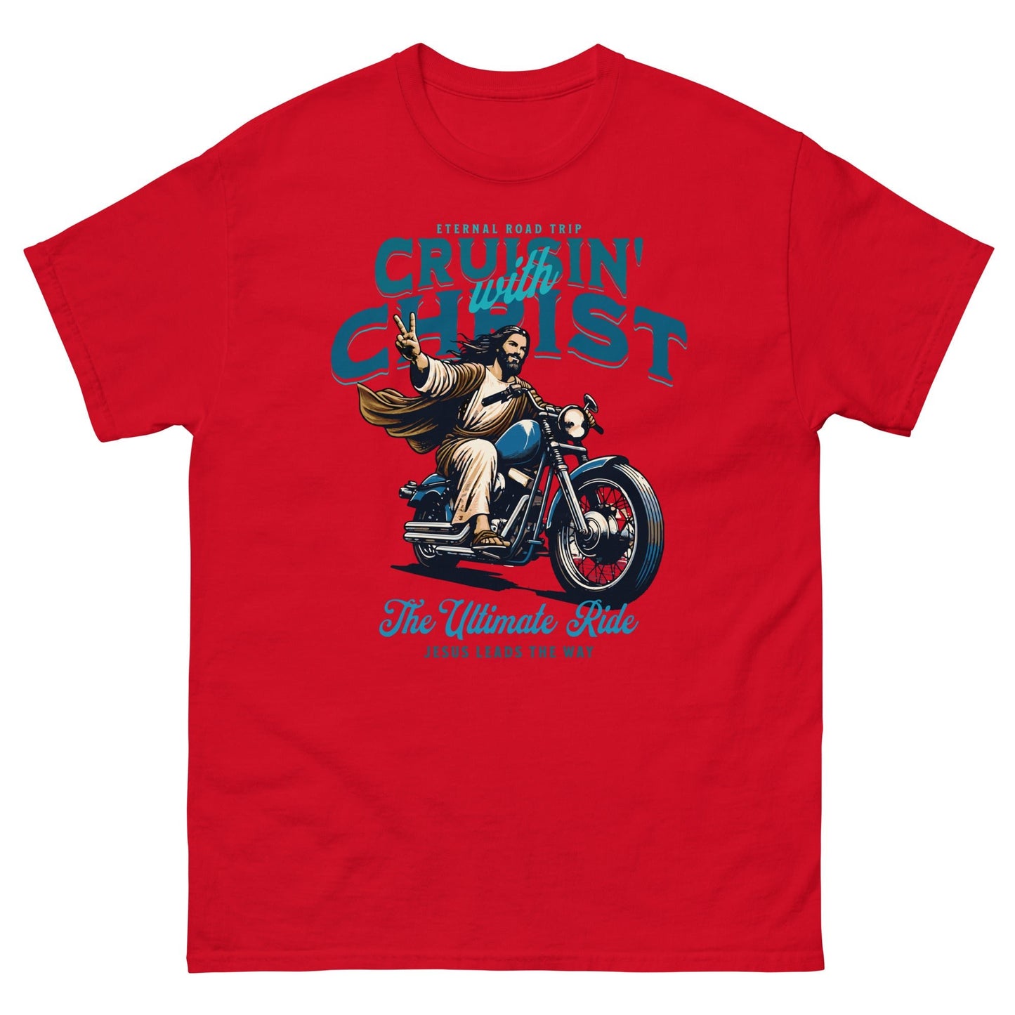 Cruisin' With Christ Men's classic tee - Elevaleaf -