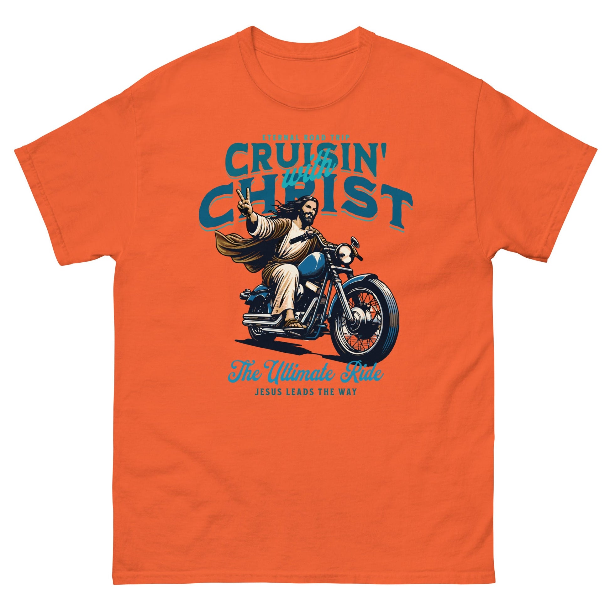 Cruisin' With Christ Men's classic tee - Elevaleaf -