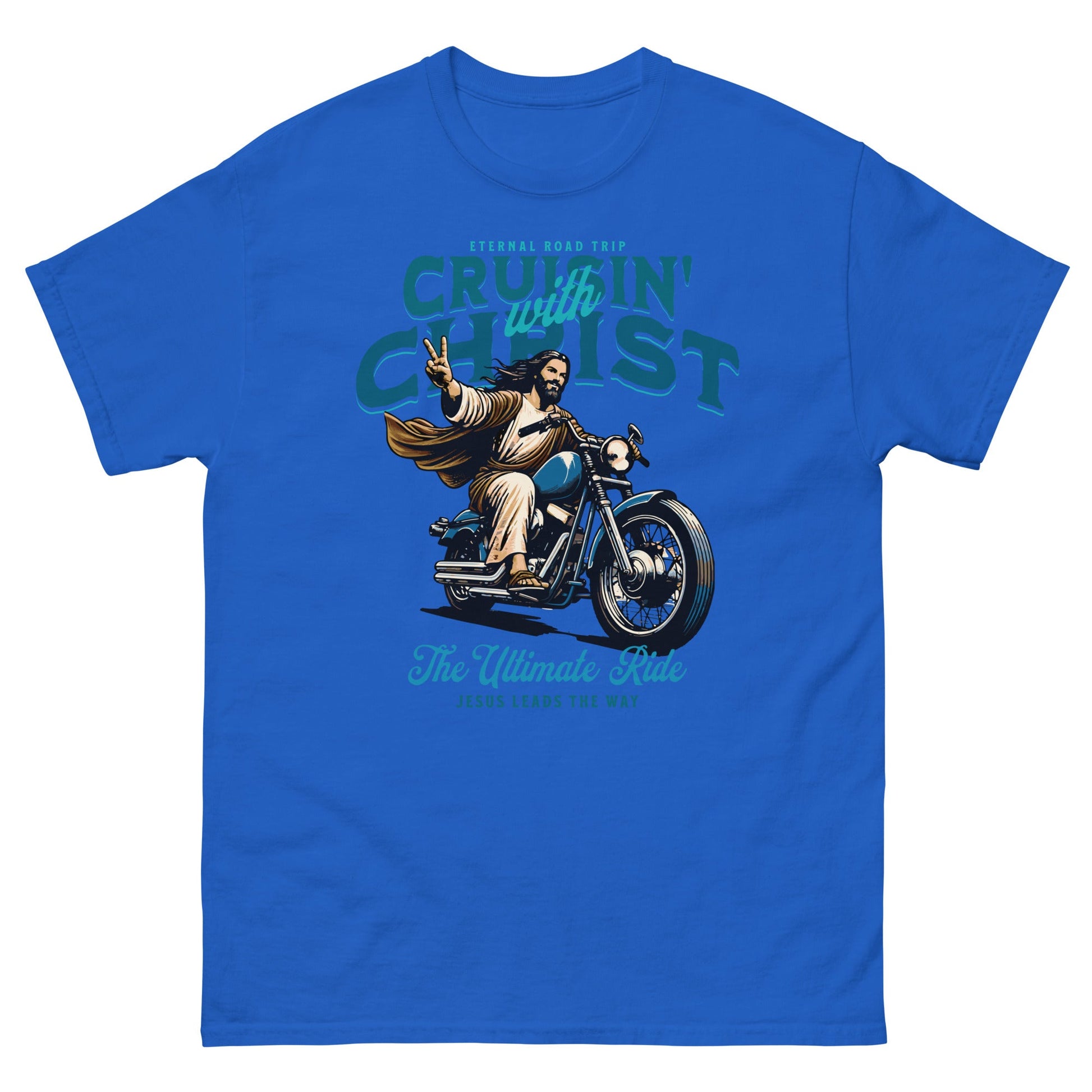 Cruisin' With Christ Men's classic tee - Elevaleaf -