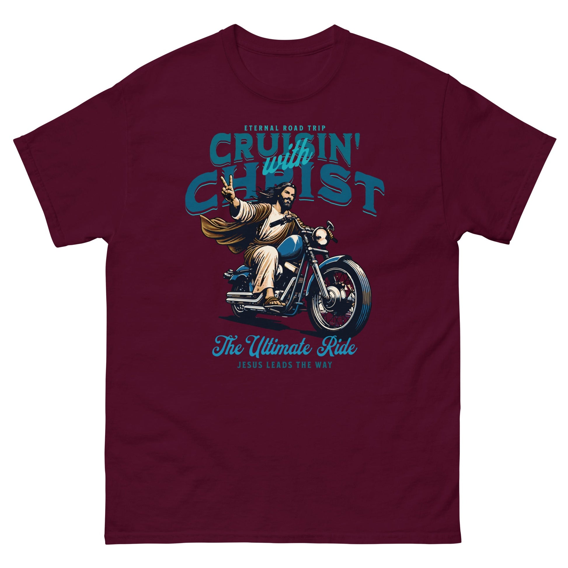Cruisin' With Christ Men's classic tee - Elevaleaf -