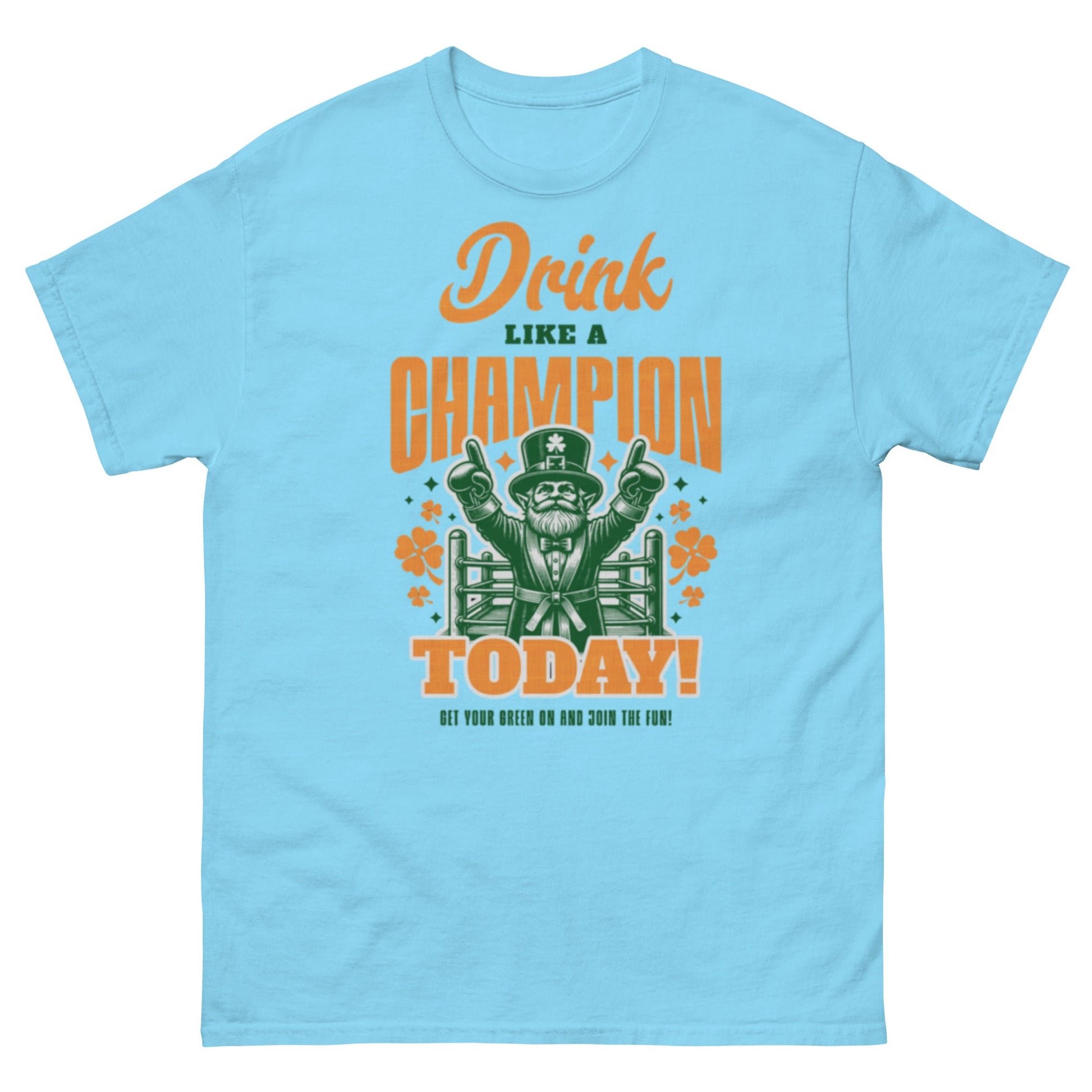 Drink like a champion Unisex classic tee - Elevaleaf - 