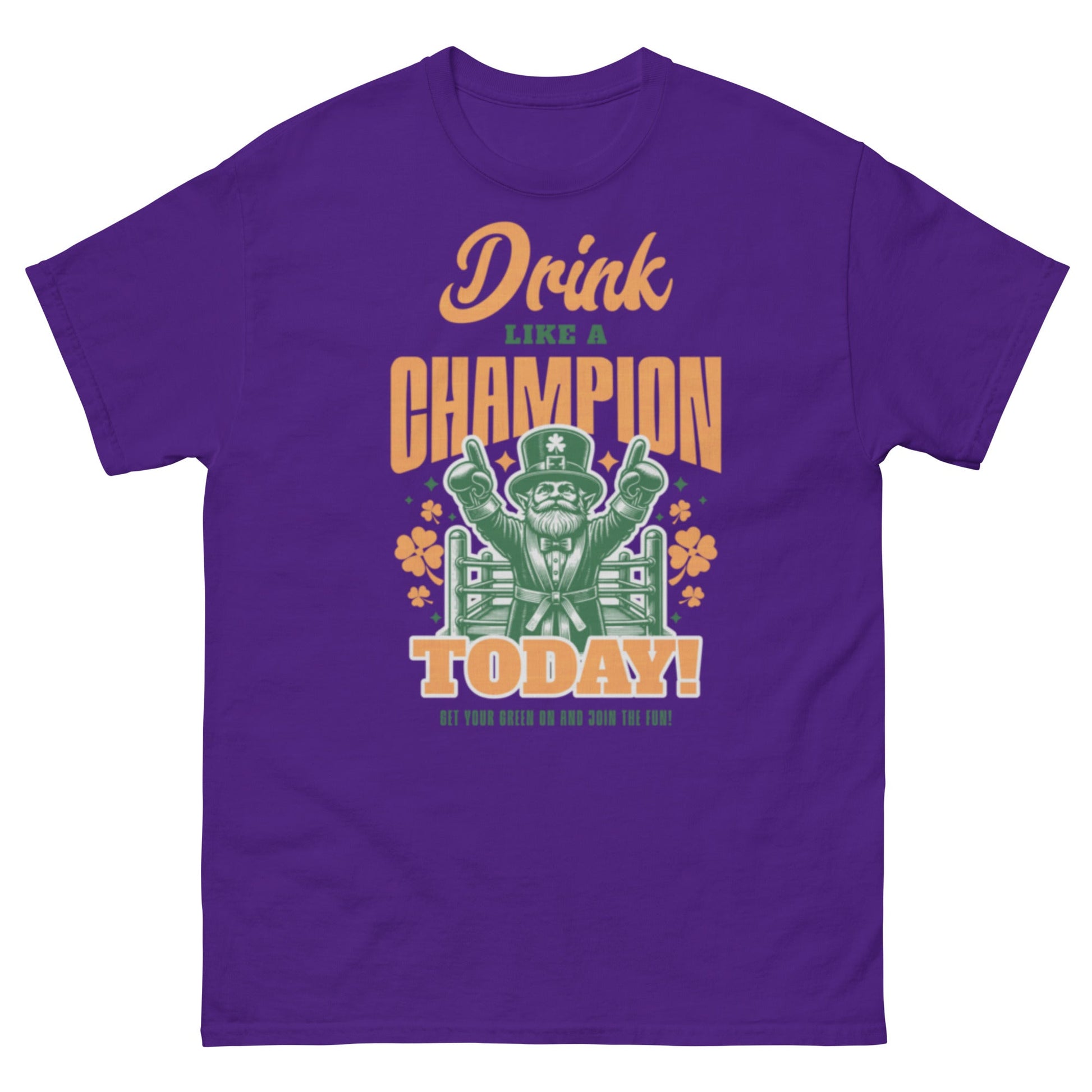 Drink like a champion Unisex classic tee - Elevaleaf - 