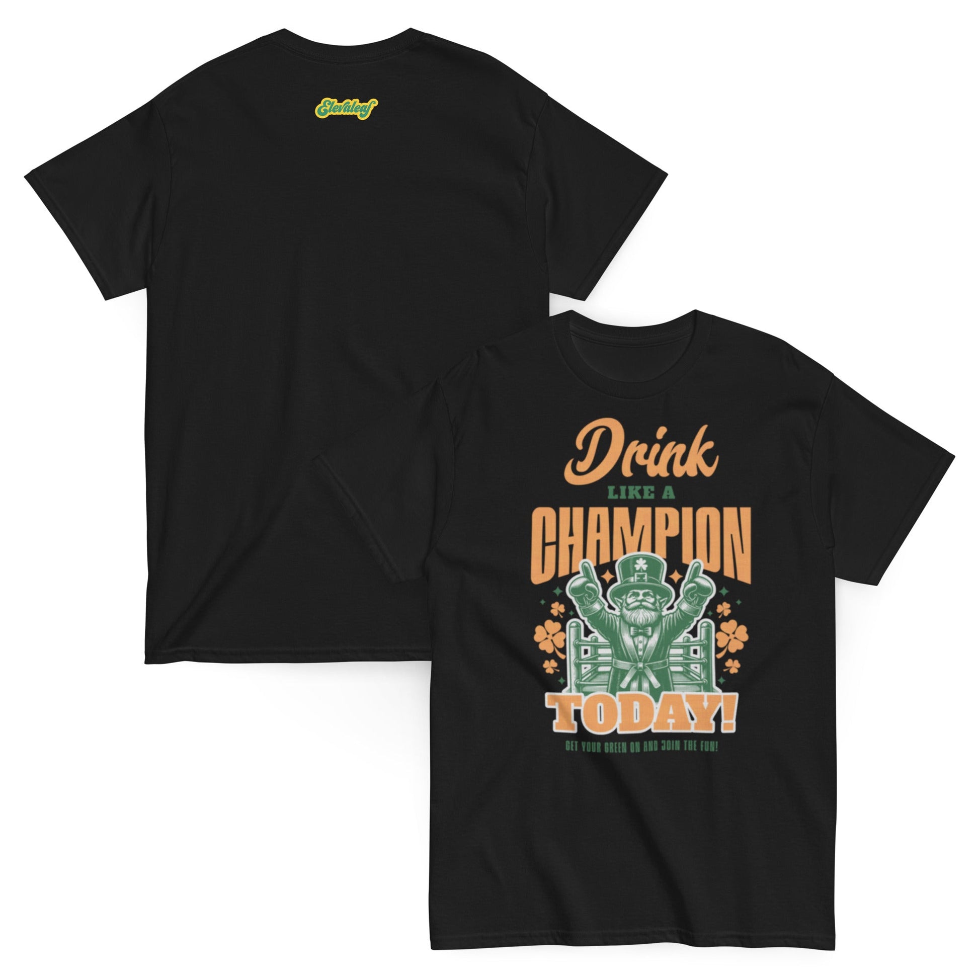 Drink like a champion Unisex classic tee - Elevaleaf - 