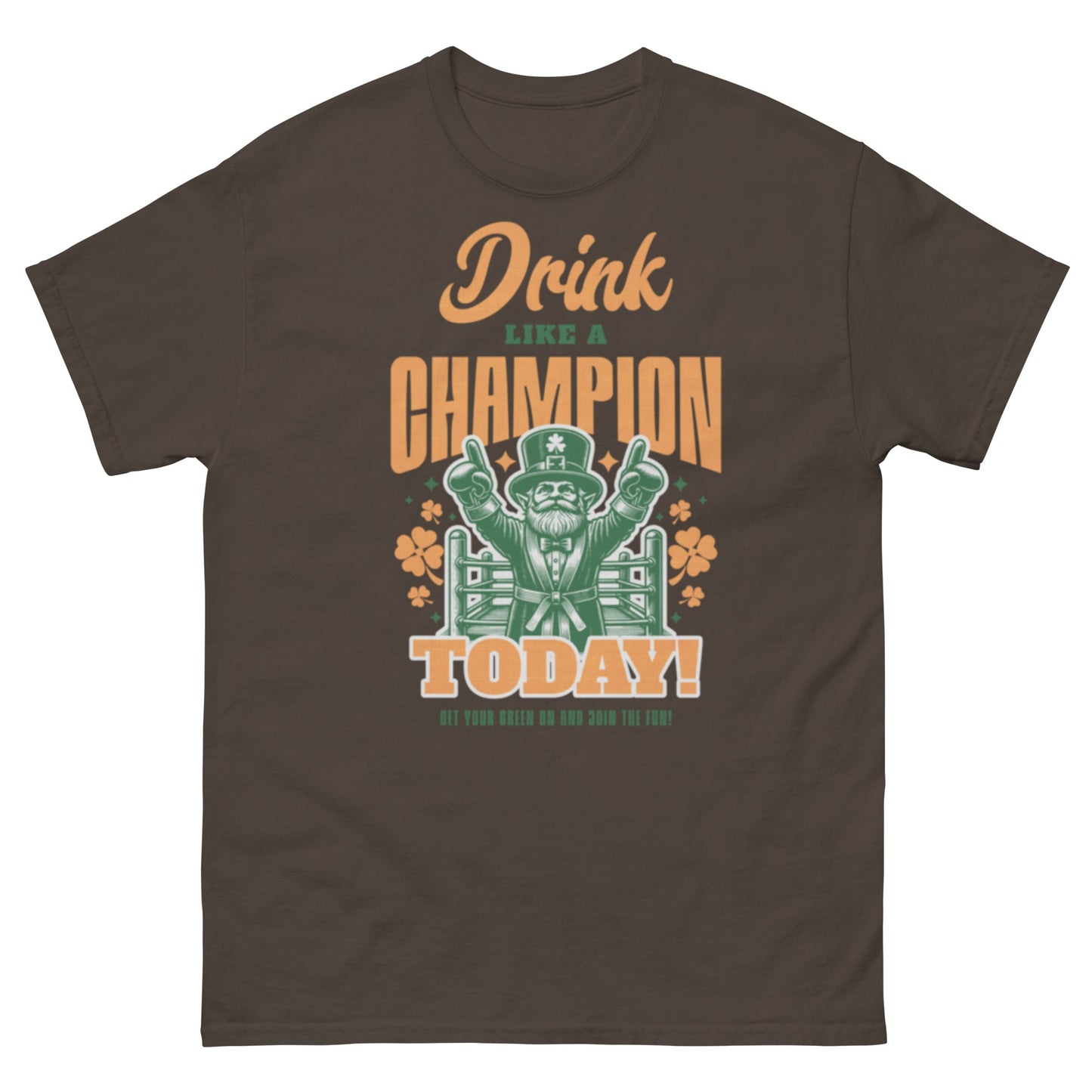 Drink like a champion Unisex classic tee - Elevaleaf - 