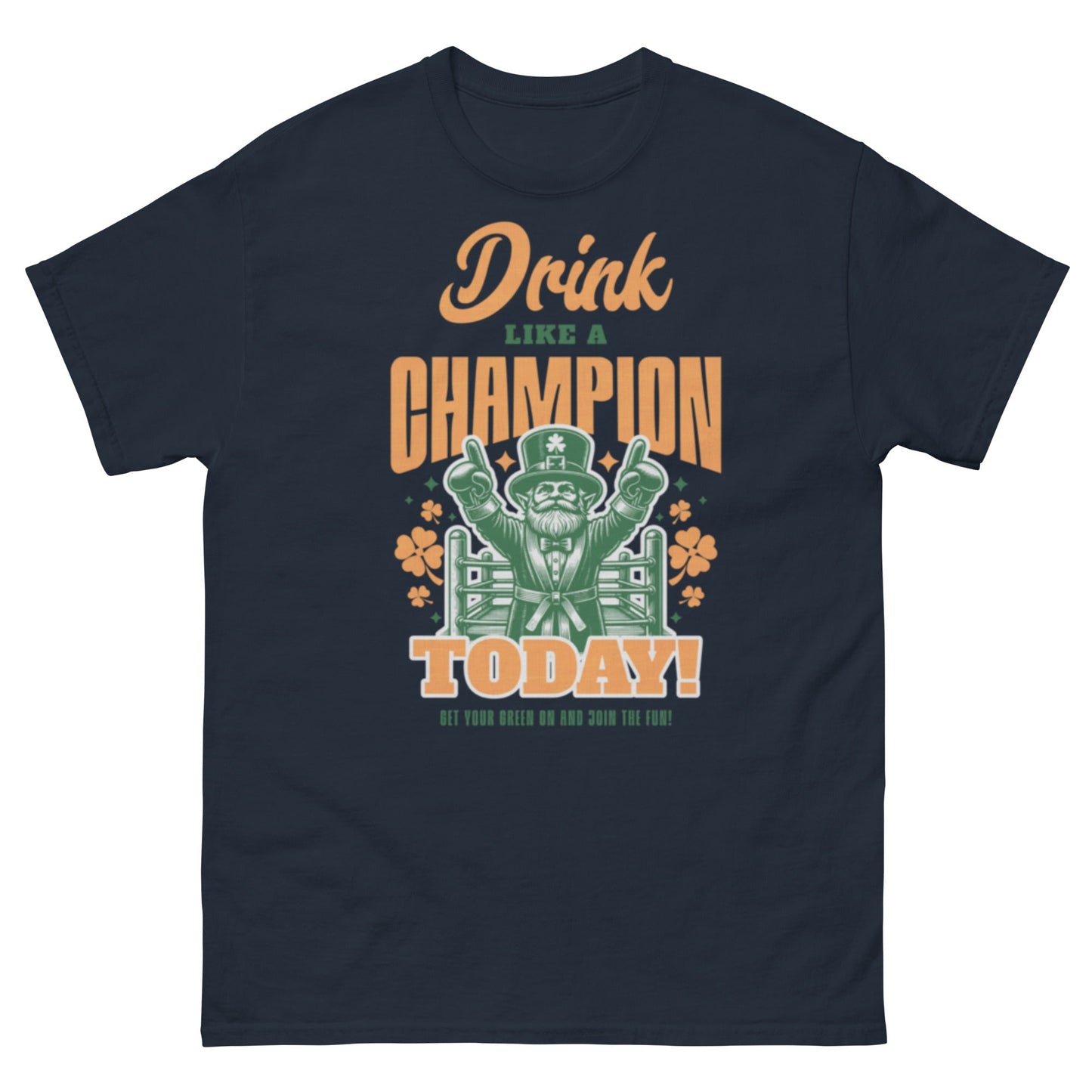 Drink like a champion Unisex classic tee - Elevaleaf - 