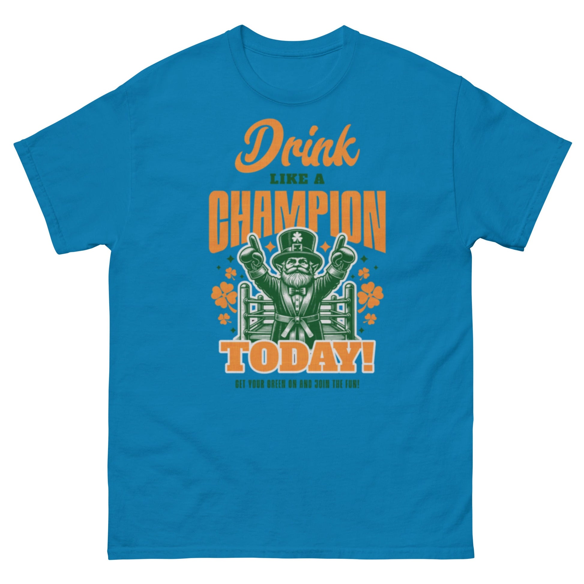 Drink like a champion Unisex classic tee - Elevaleaf - 