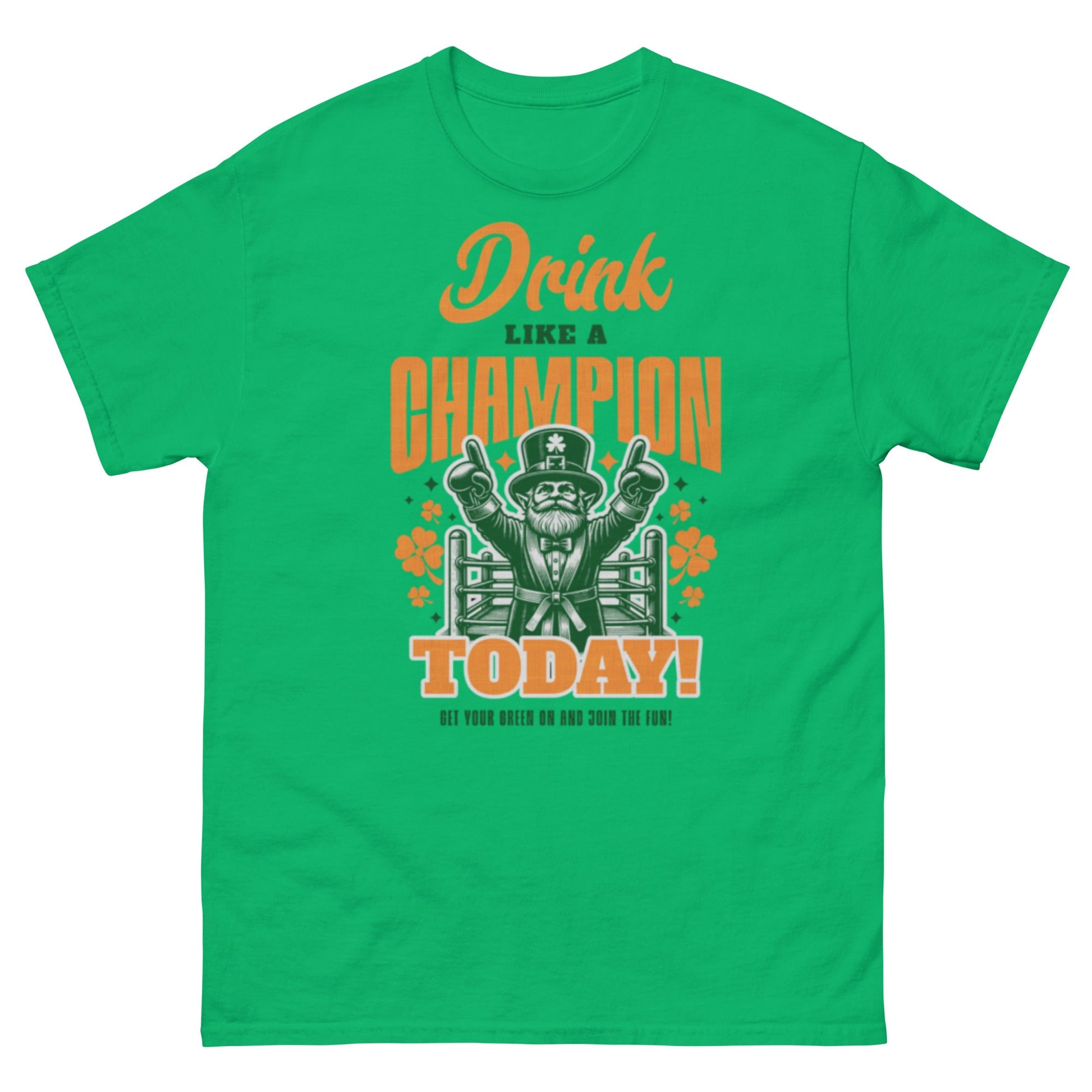 Drink like a champion Unisex classic tee - Elevaleaf - 