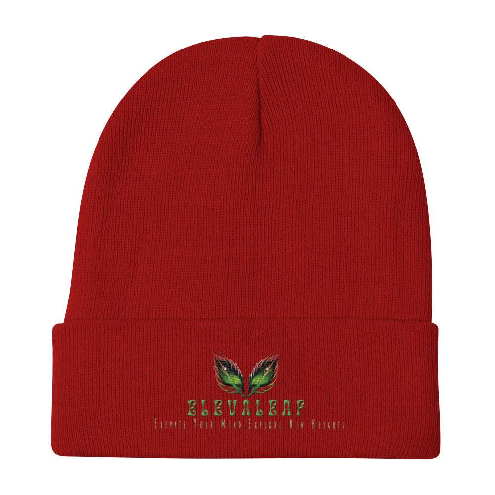 Elevaleaf Embroidered Beanie - Elevaleaf -