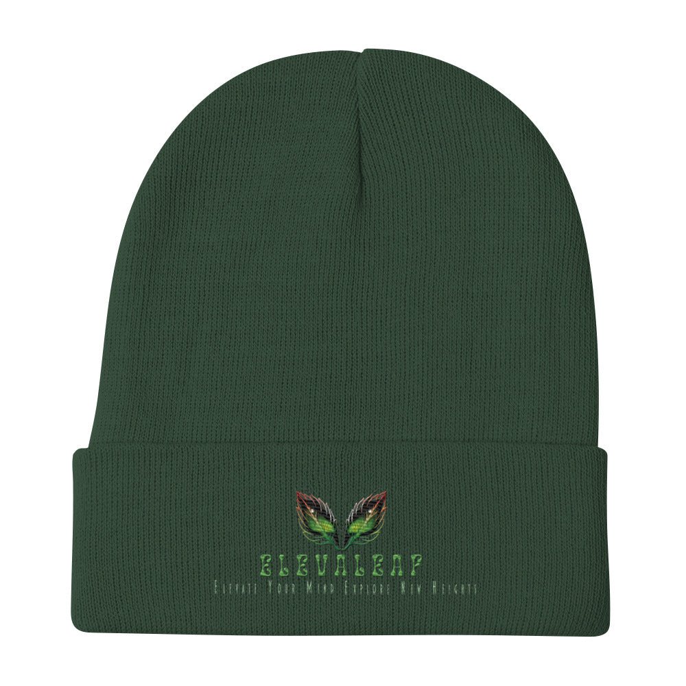 Elevaleaf Embroidered Beanie - Elevaleaf -