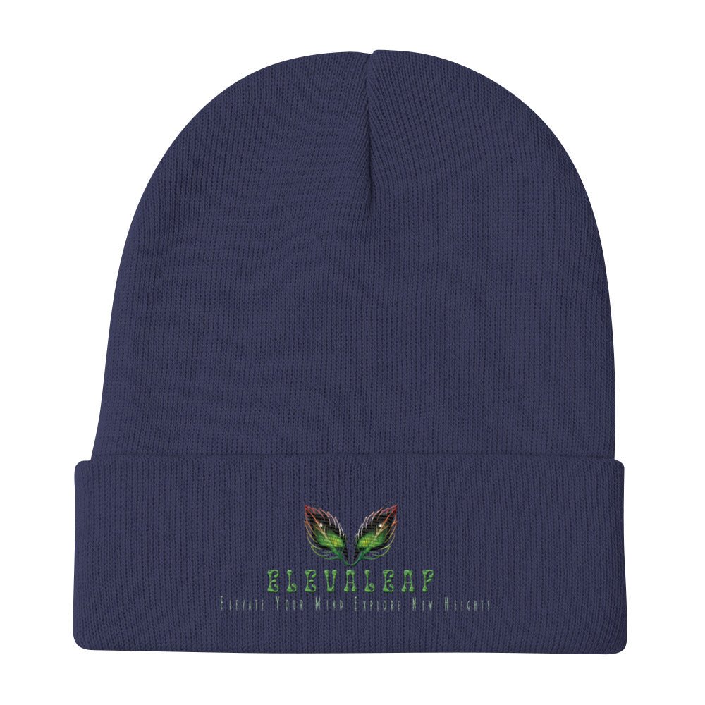 Elevaleaf Embroidered Beanie - Elevaleaf -