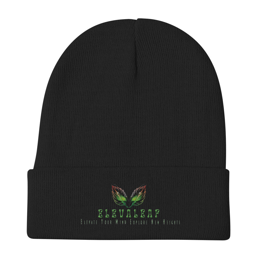 Elevaleaf Embroidered Beanie - Elevaleaf -