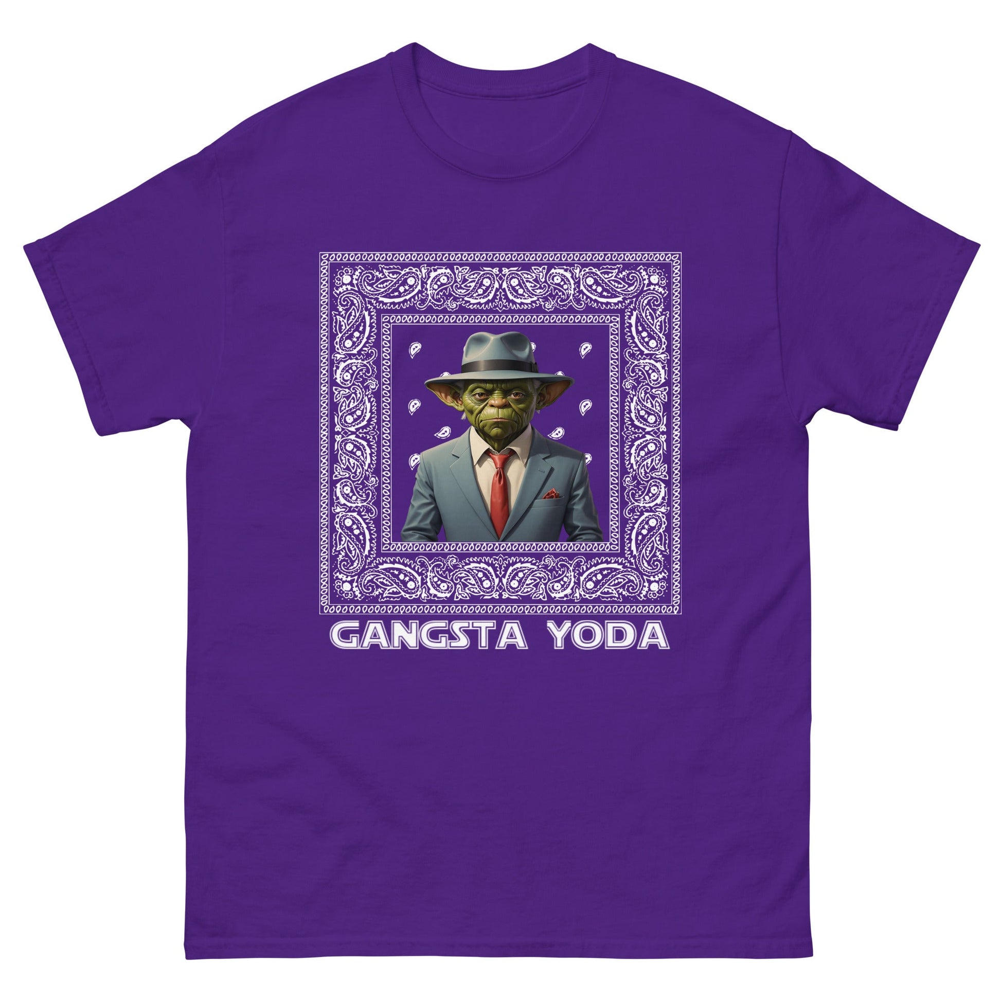 Gangsta Yoda Men's classic tee - Elevaleaf -