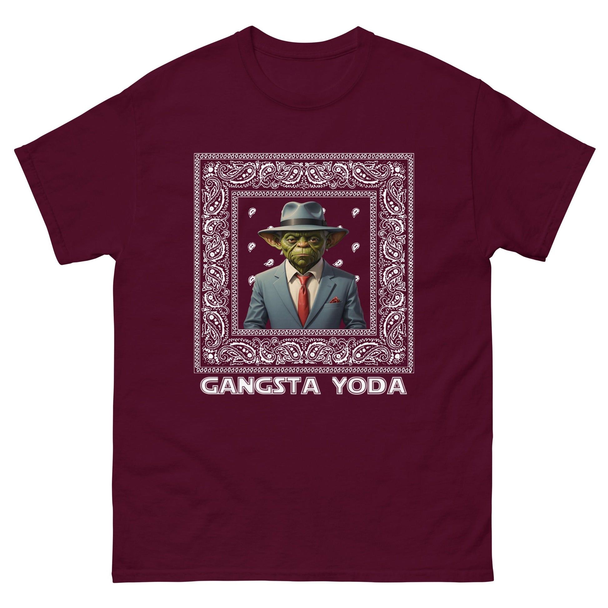Gangsta Yoda Men's classic tee - Elevaleaf -