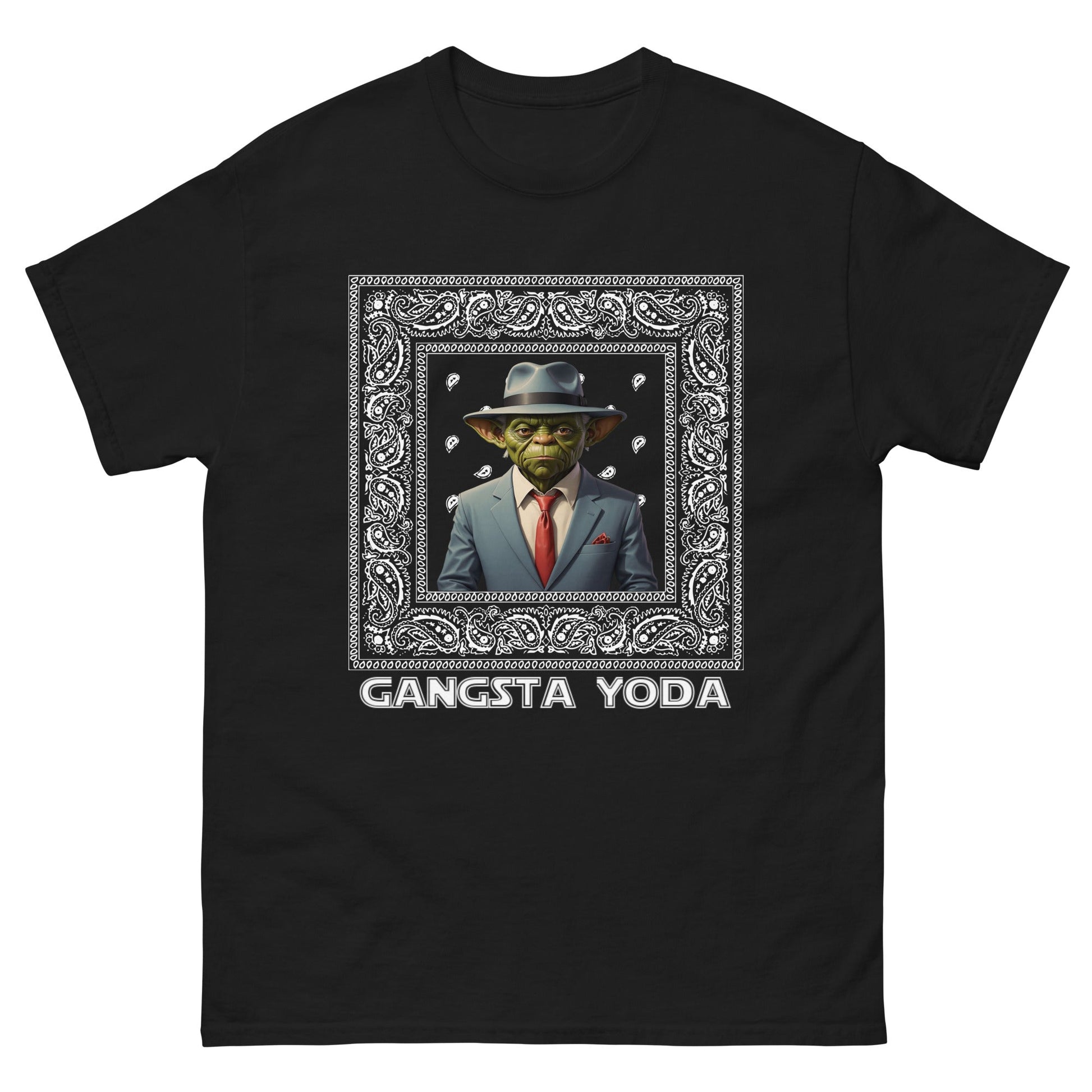 Gangsta Yoda Men's classic tee - Elevaleaf -
