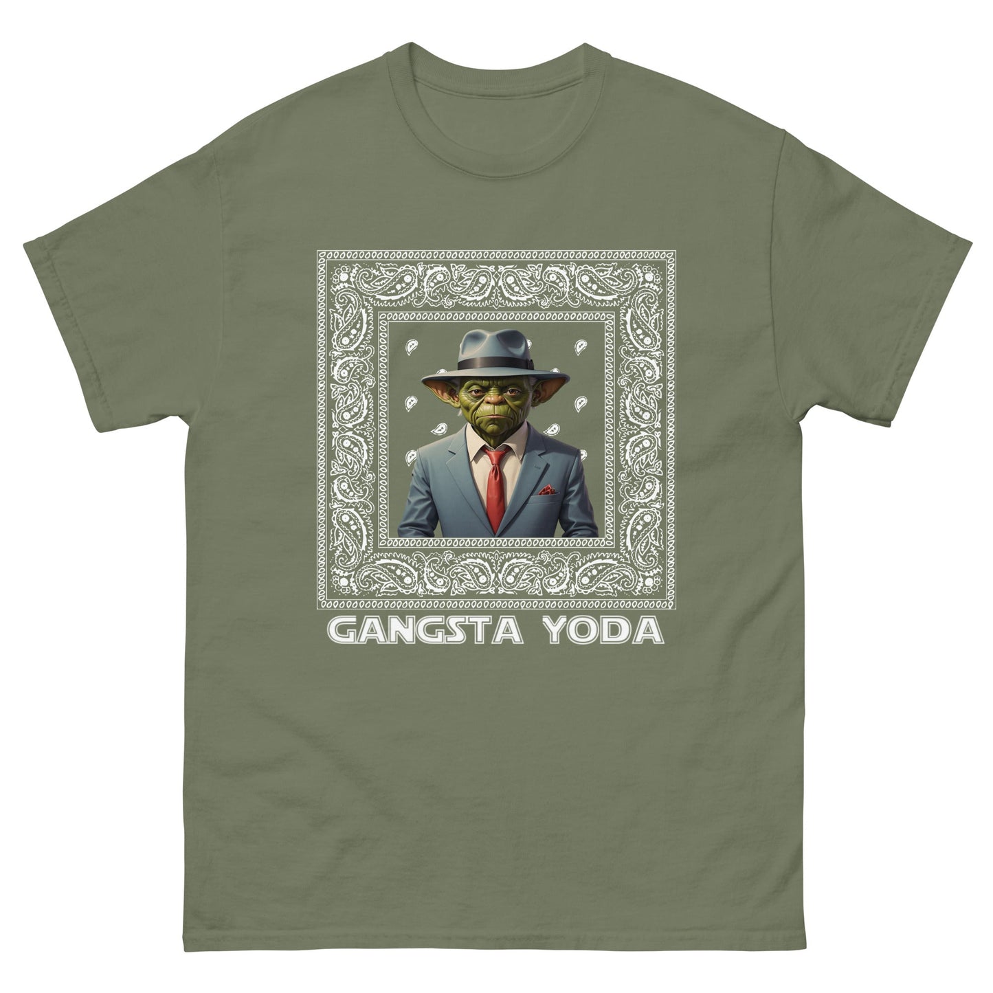 Gangsta Yoda Men's classic tee - Elevaleaf -
