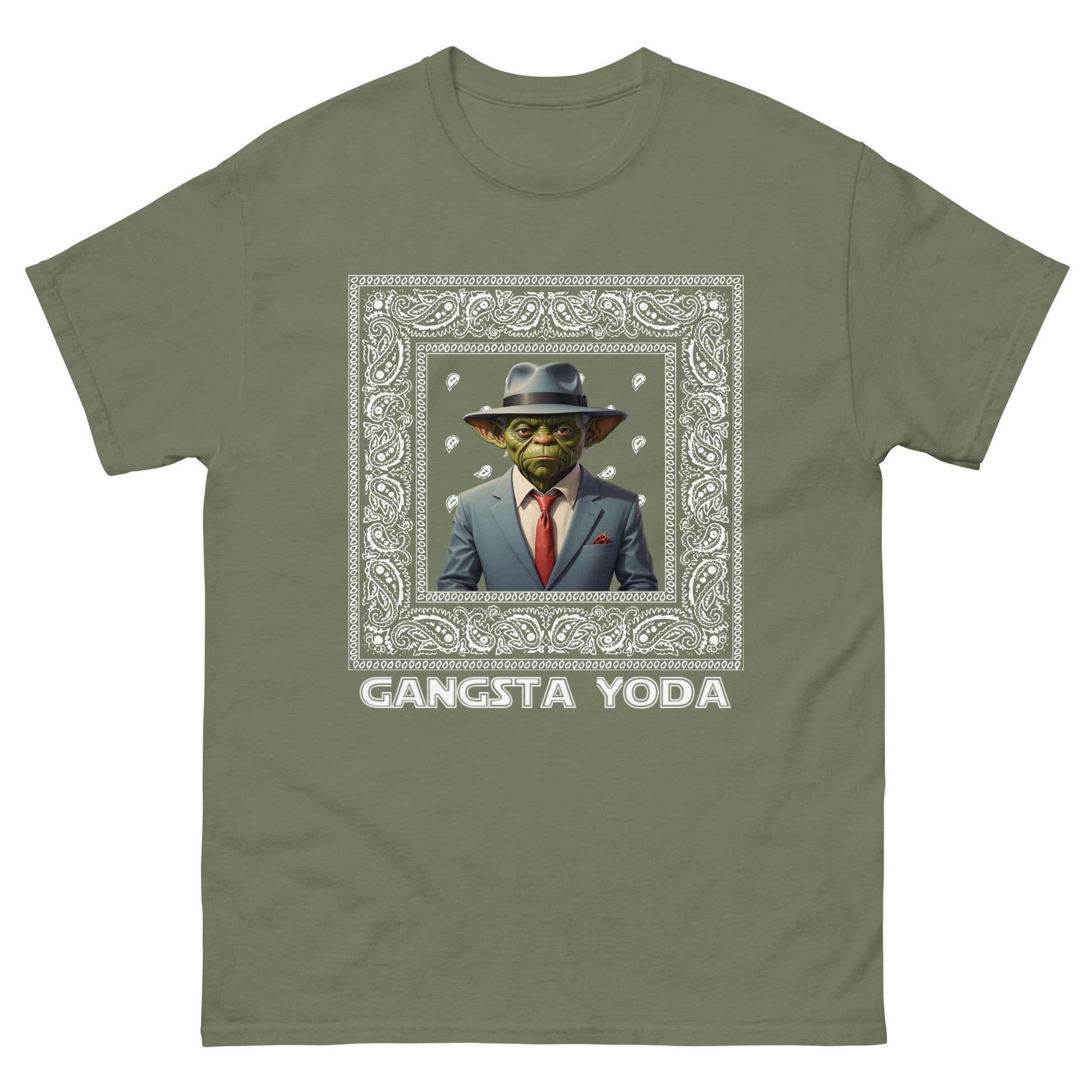 Gangsta Yoda Men's classic tee - Elevaleaf -