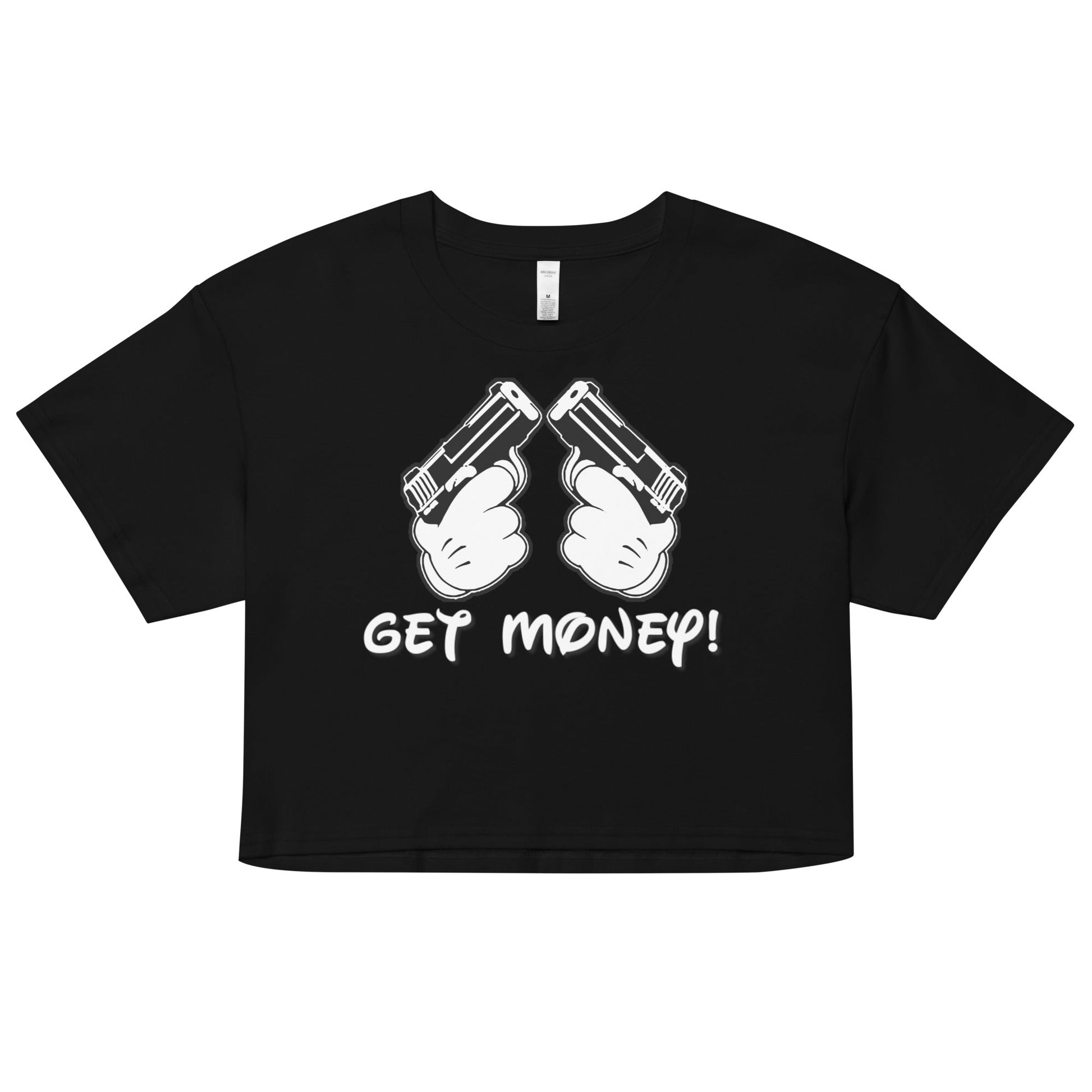 Get Money Women’s crop top - Elevaleaf - 
