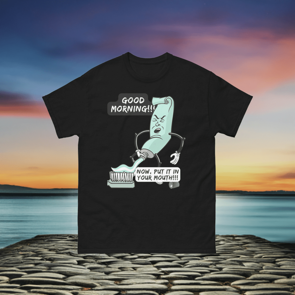 Good Morning classic Tee - Elevaleaf - 