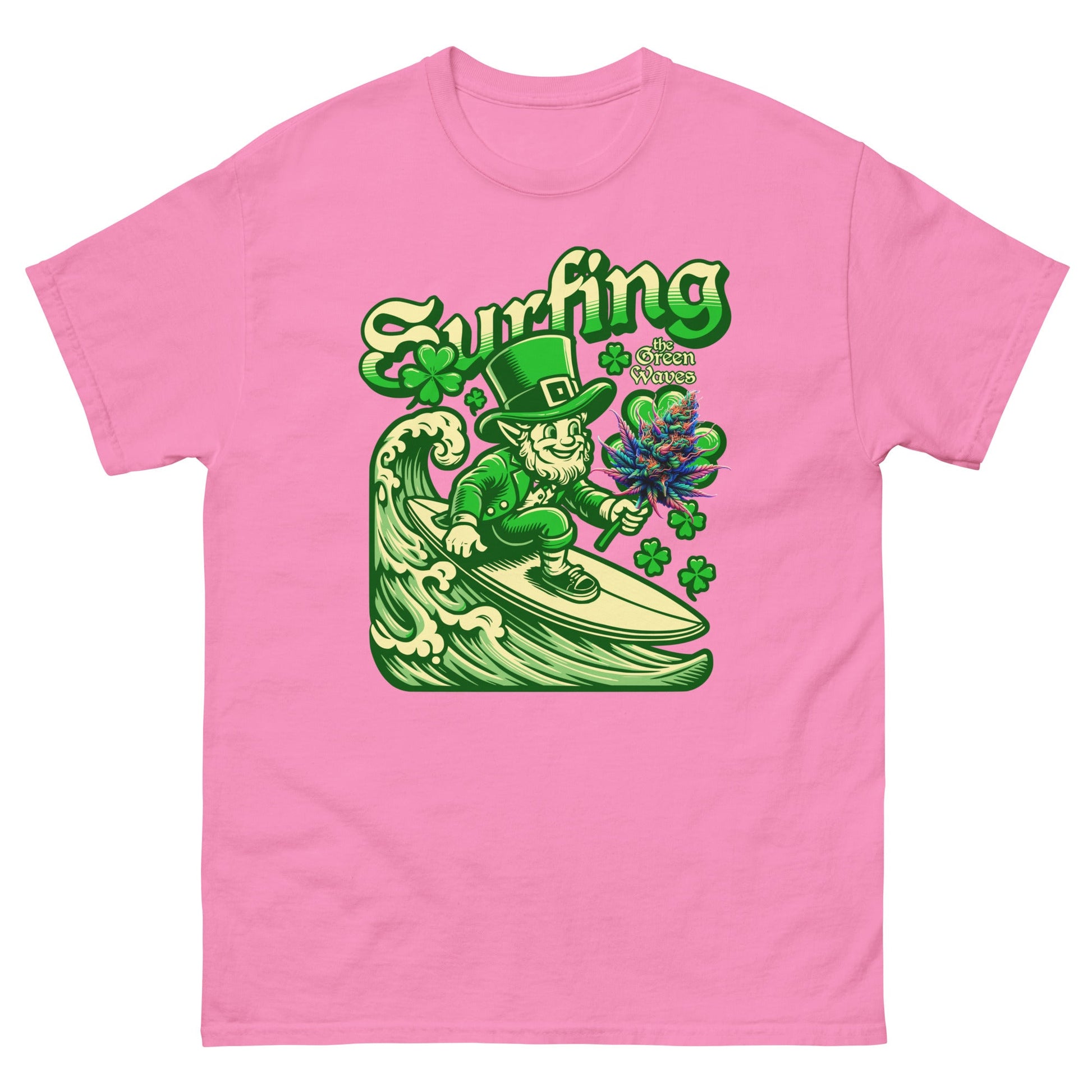 Green Waves Men's classic tee - Elevaleaf -