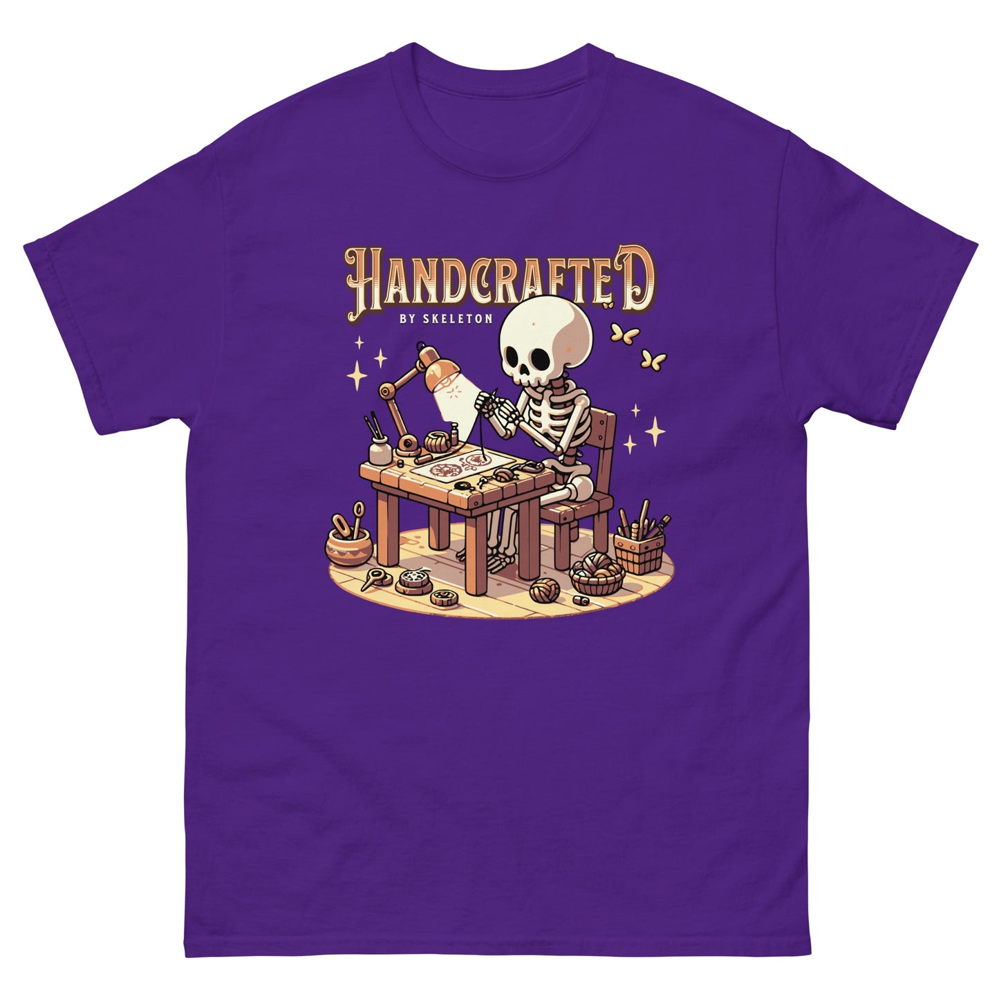 Handcrafted by Skeleton Men's classic tee - Elevaleaf -