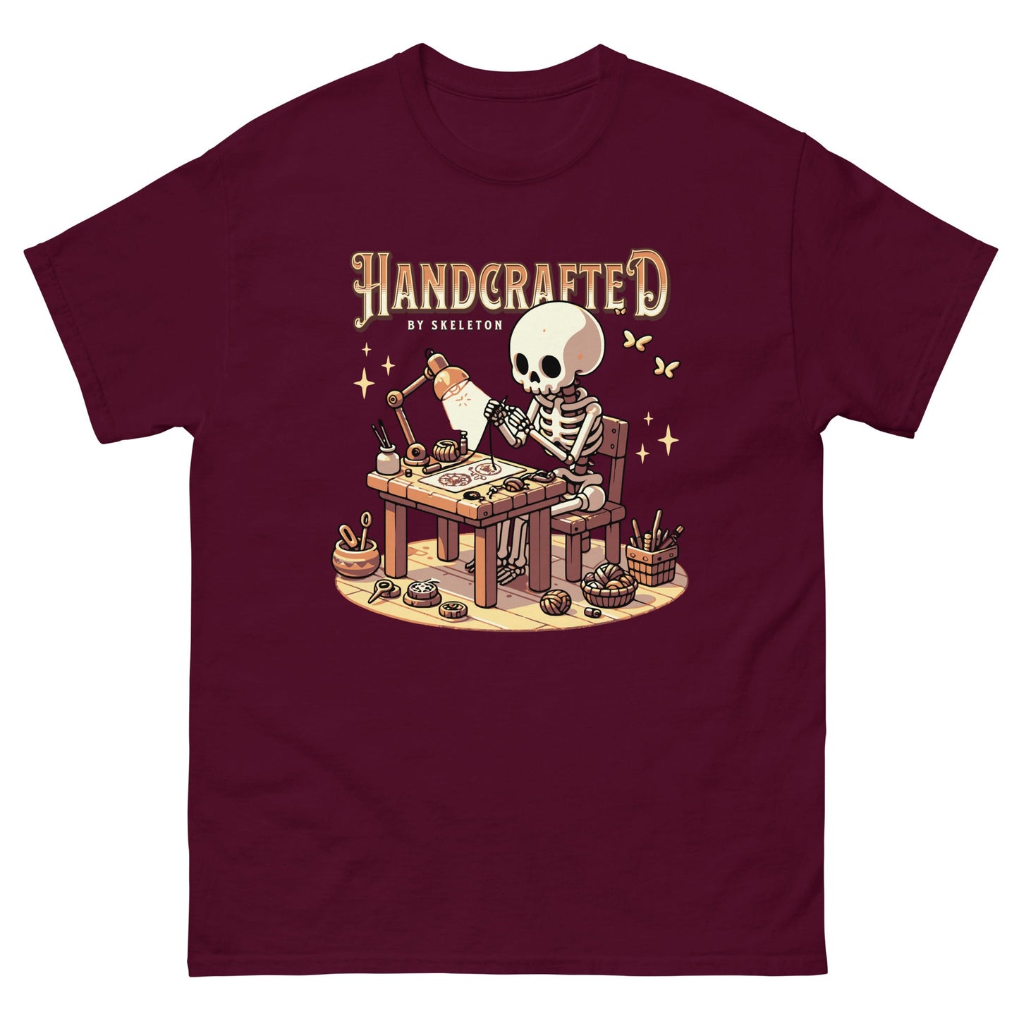 Handcrafted by Skeleton Men's classic tee - Elevaleaf -
