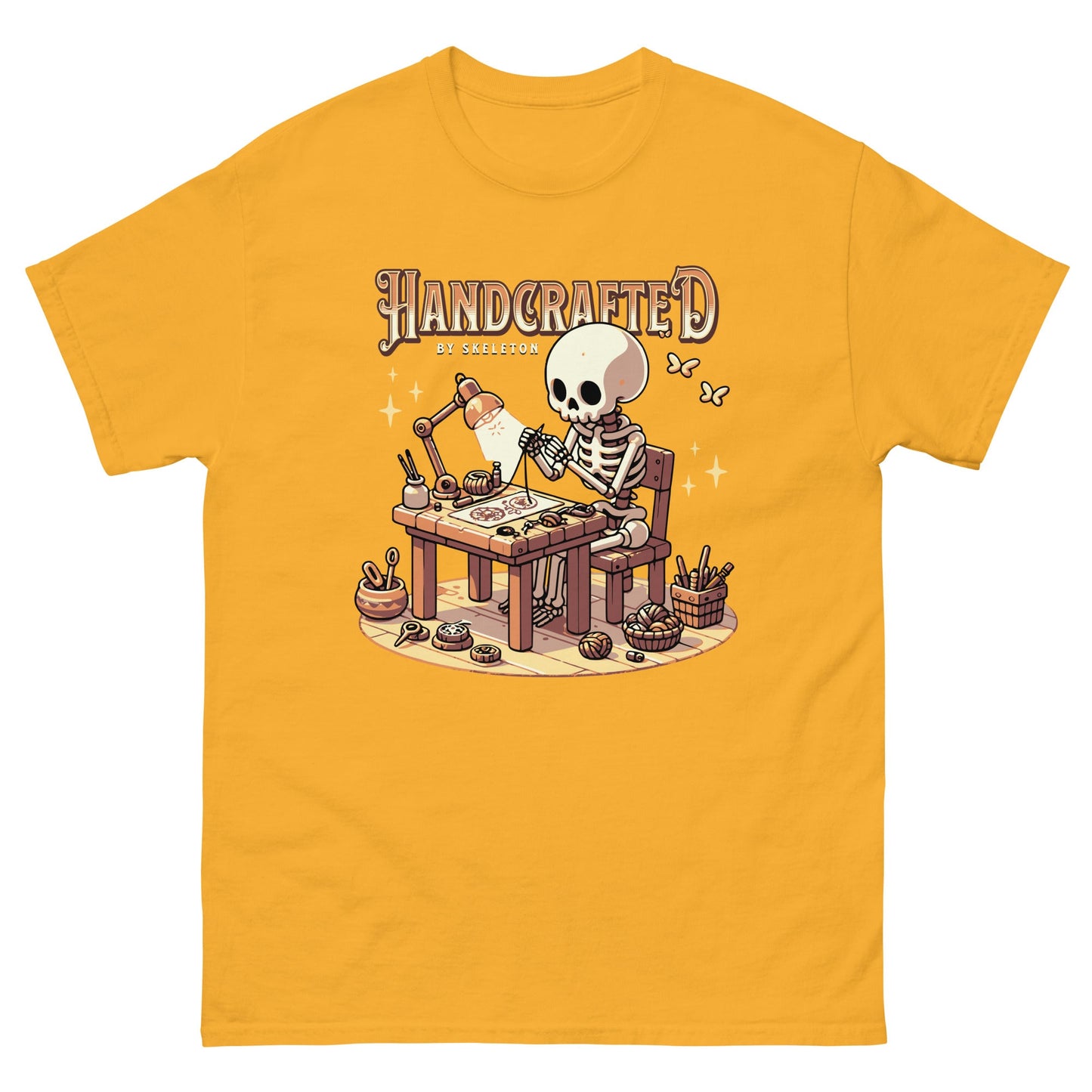 Handcrafted by Skeleton Men's classic tee - Elevaleaf -