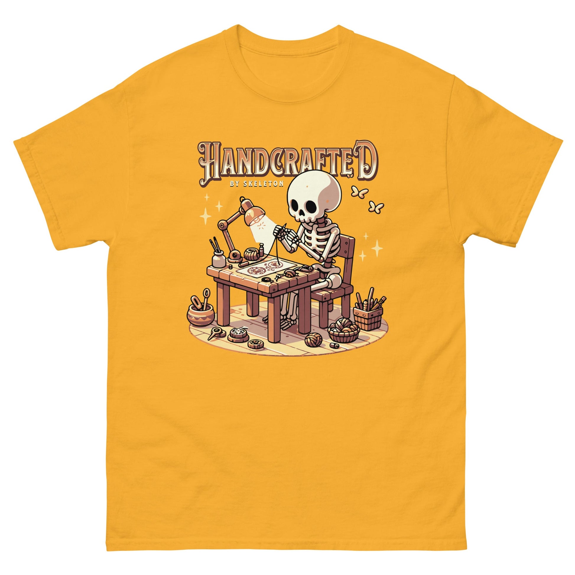 Handcrafted by Skeleton Men's classic tee - Elevaleaf -