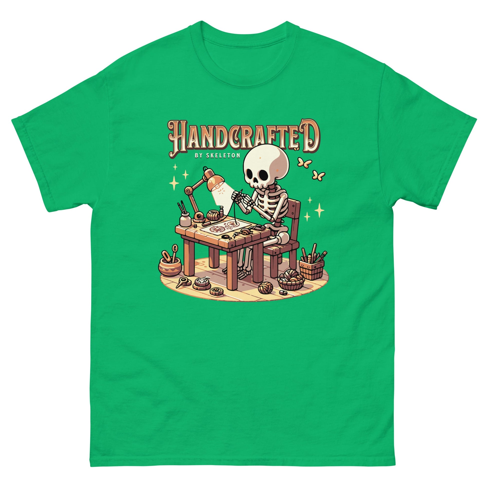 Handcrafted by Skeleton Men's classic tee - Elevaleaf -