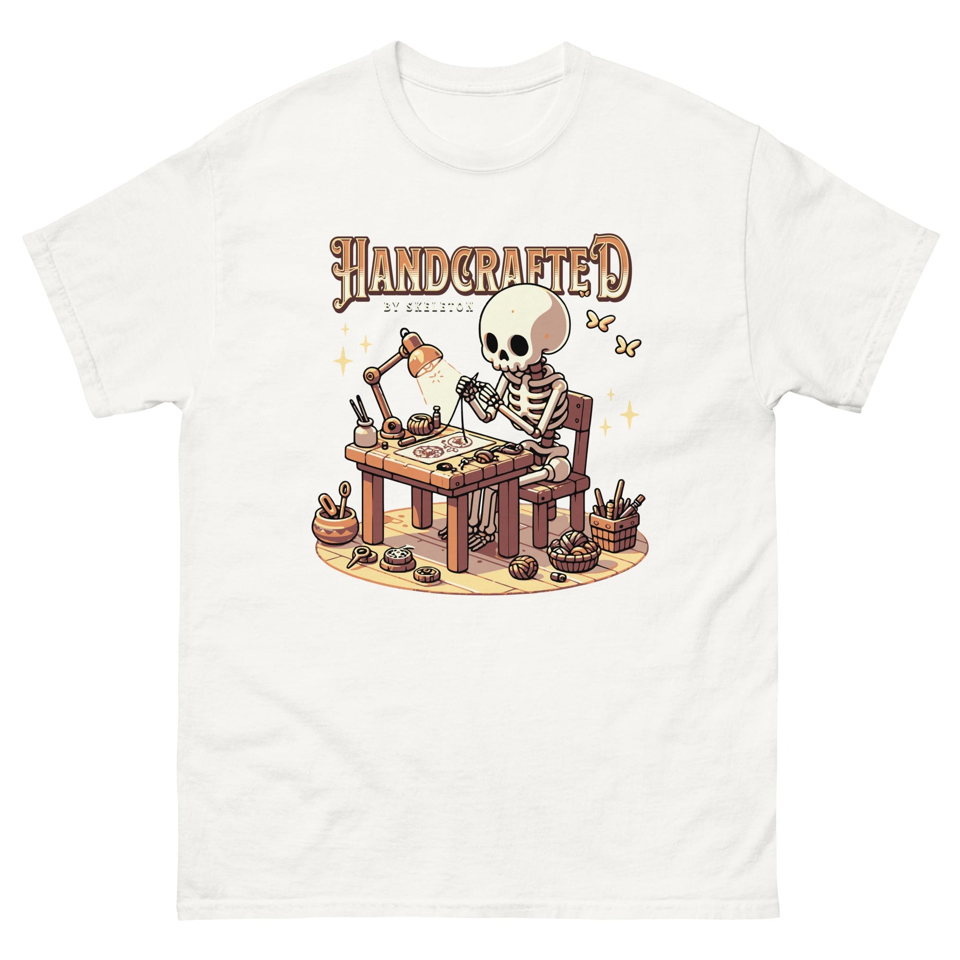 Handcrafted by Skeleton Men's classic tee - Elevaleaf -
