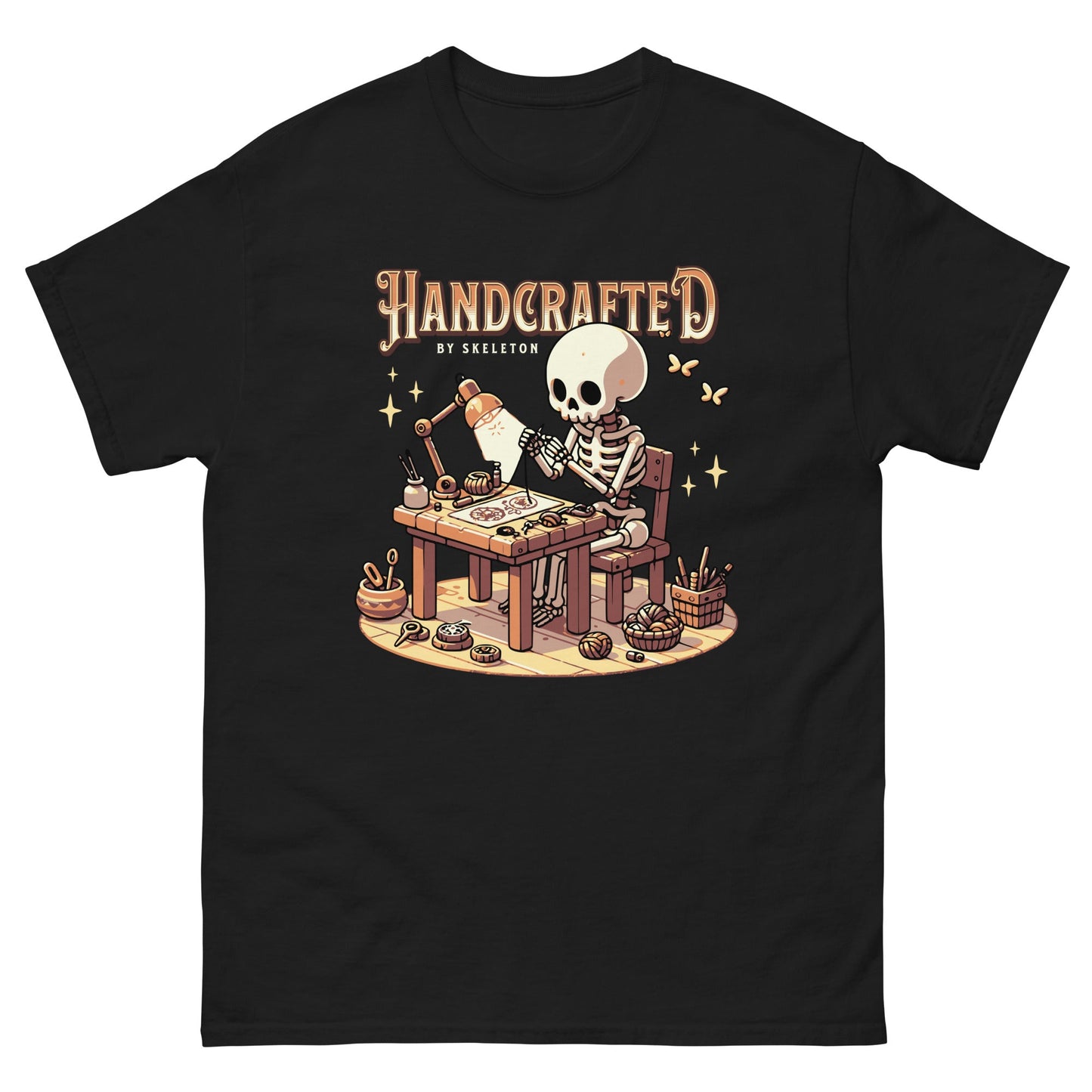 Handcrafted by Skeleton Men's classic tee - Elevaleaf -