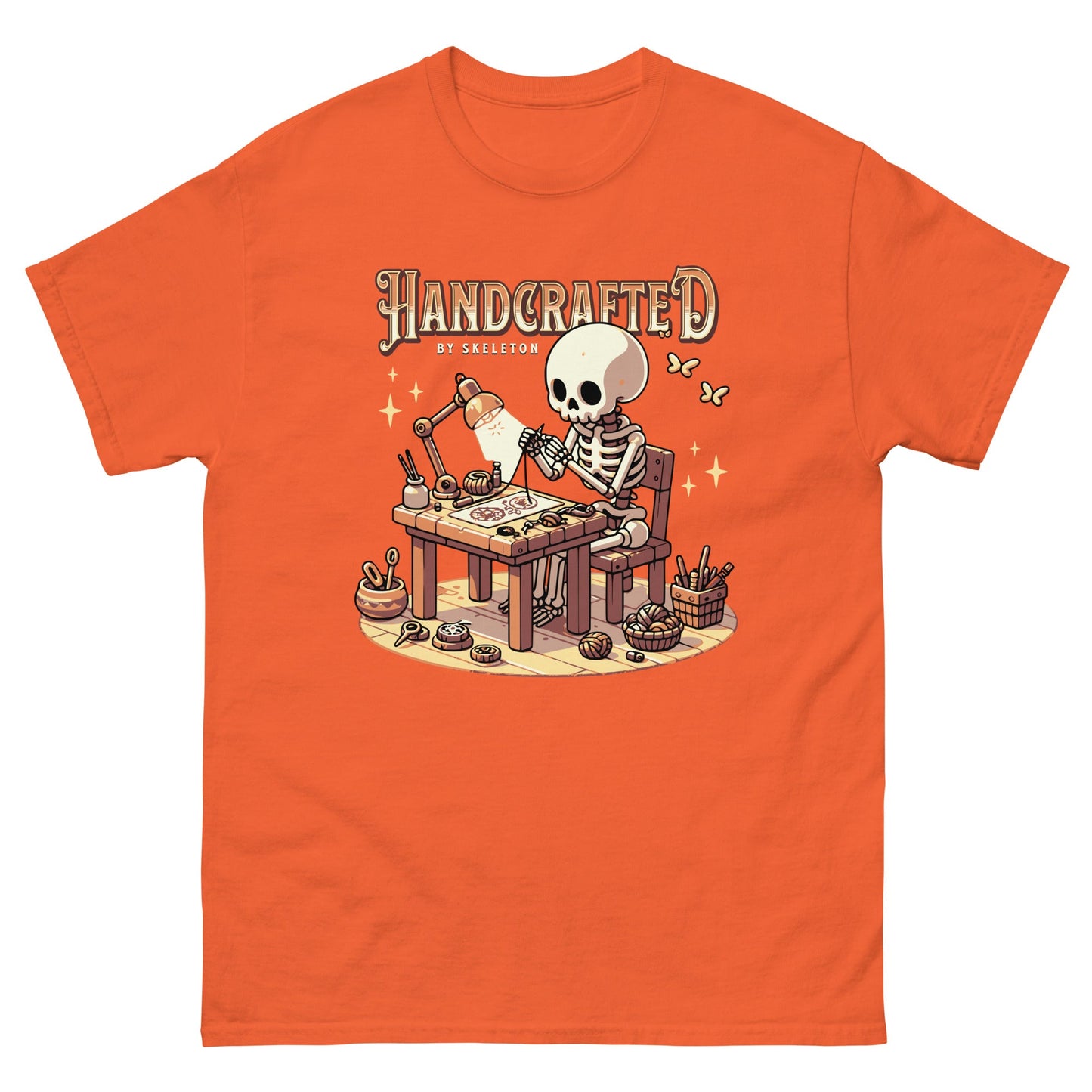 Handcrafted by Skeleton Men's classic tee - Elevaleaf -