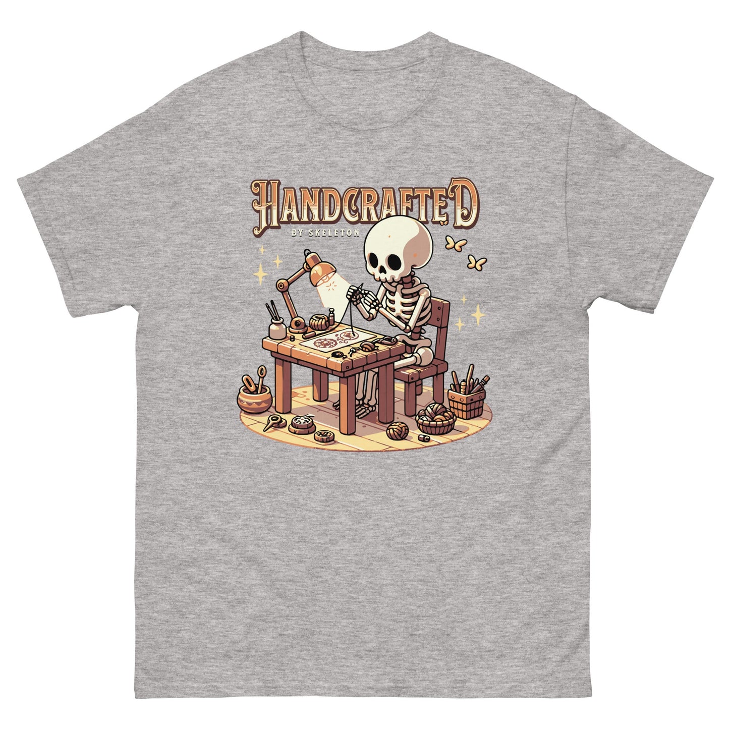 Handcrafted by Skeleton Men's classic tee - Elevaleaf -
